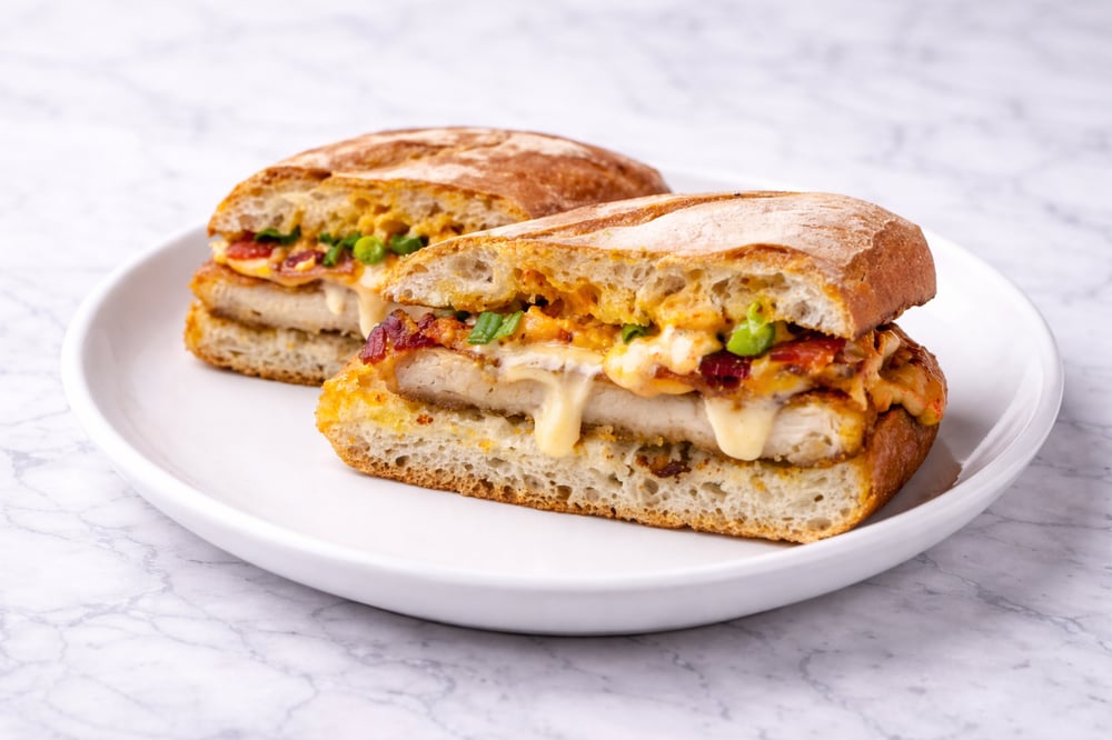 Chicken Bacon Grilled Cheese