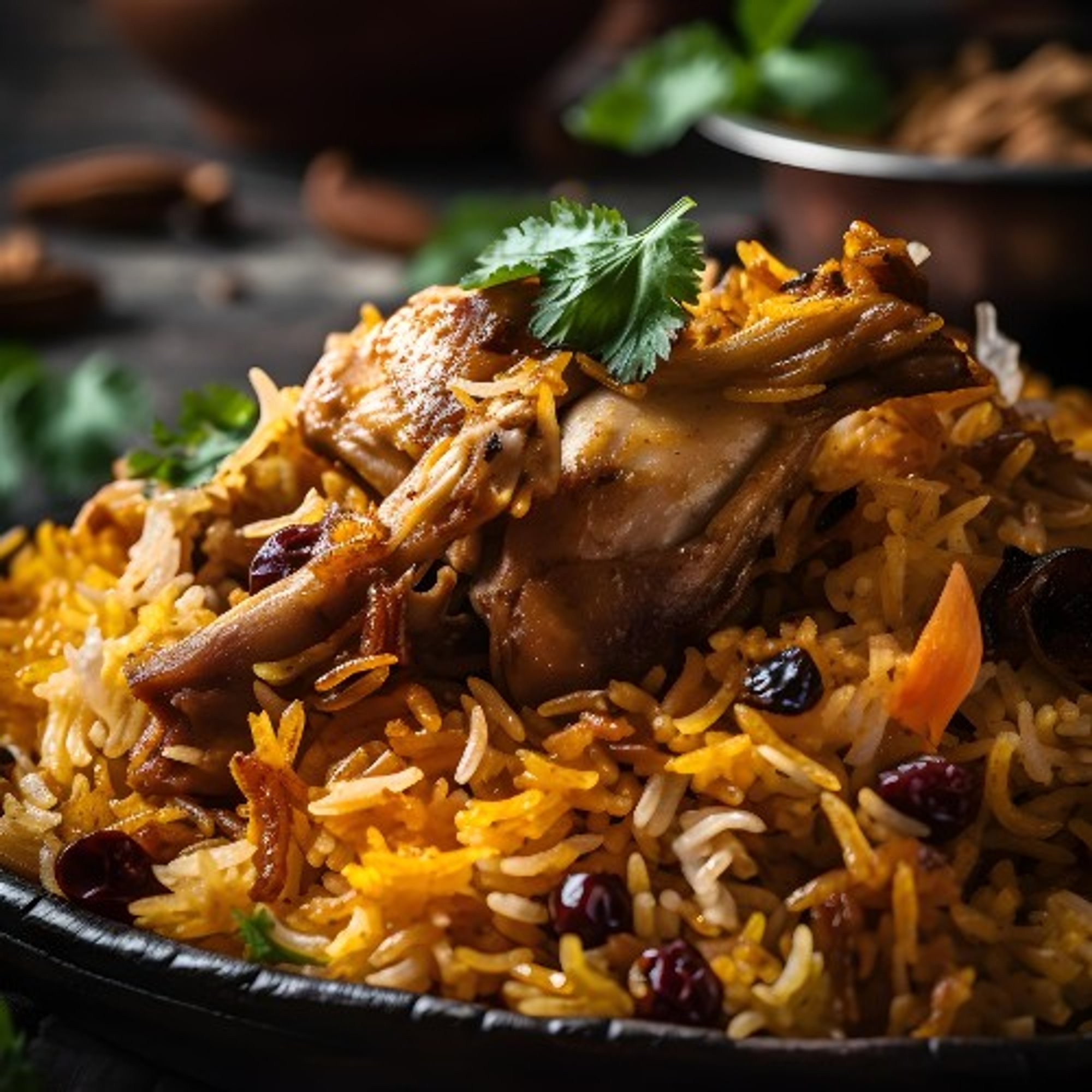 Gongura Chicken Biryani