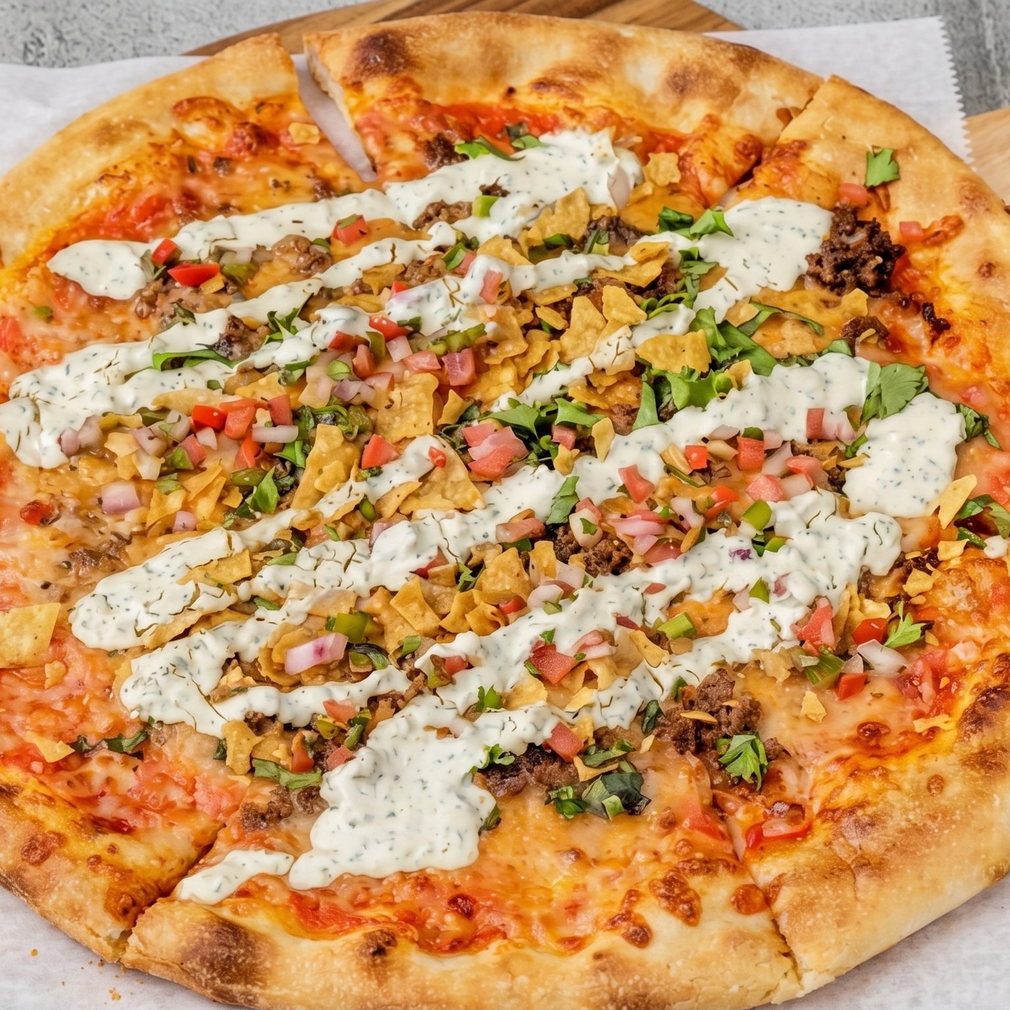 Taco Pizza