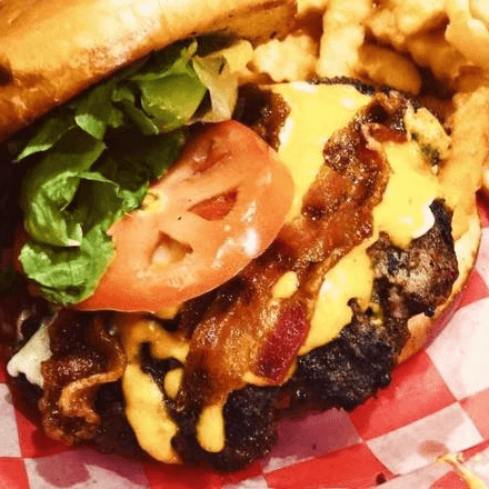 Old Fashioned Cheddar Burger