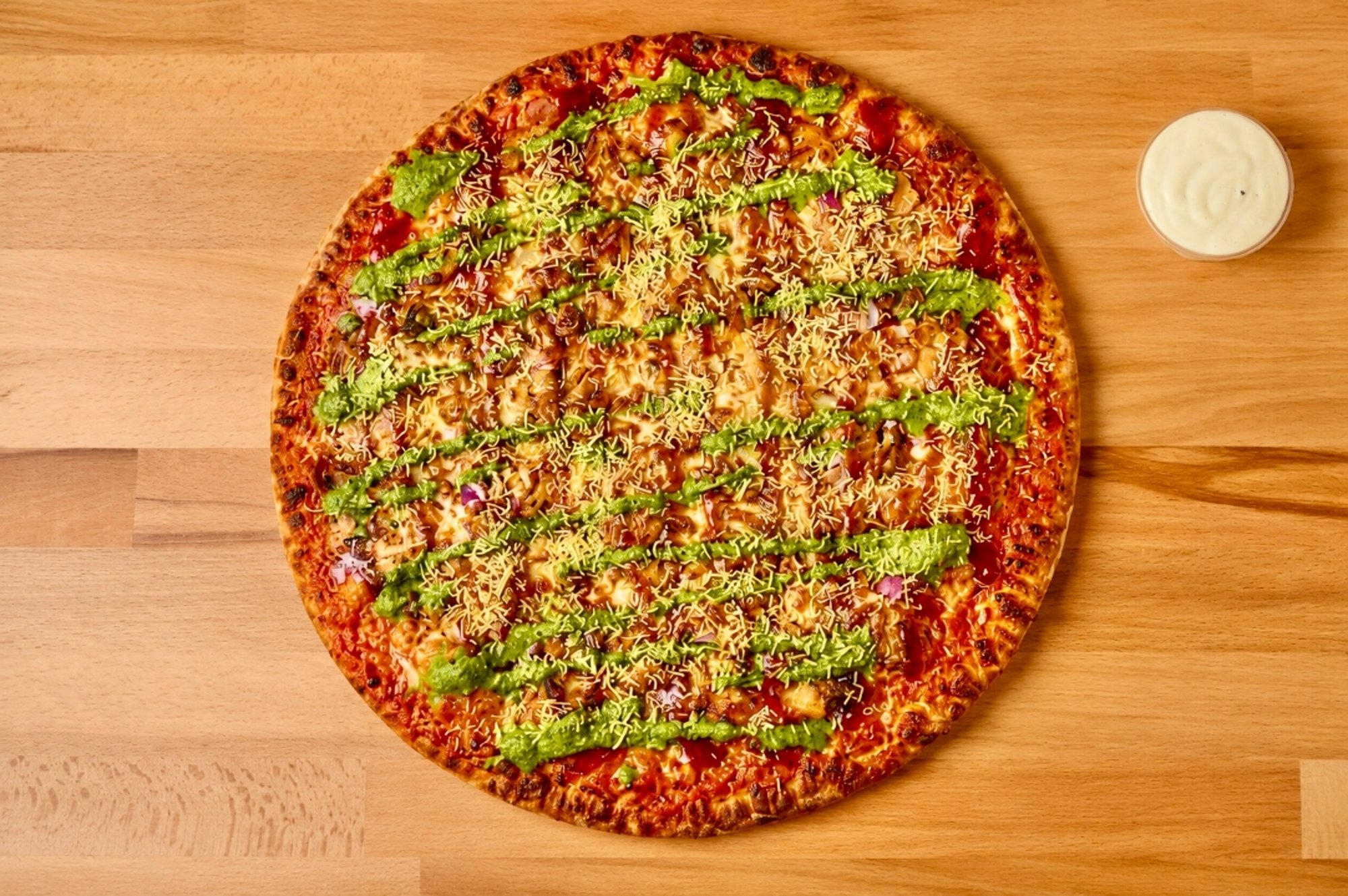 Samosa Smash Pizza