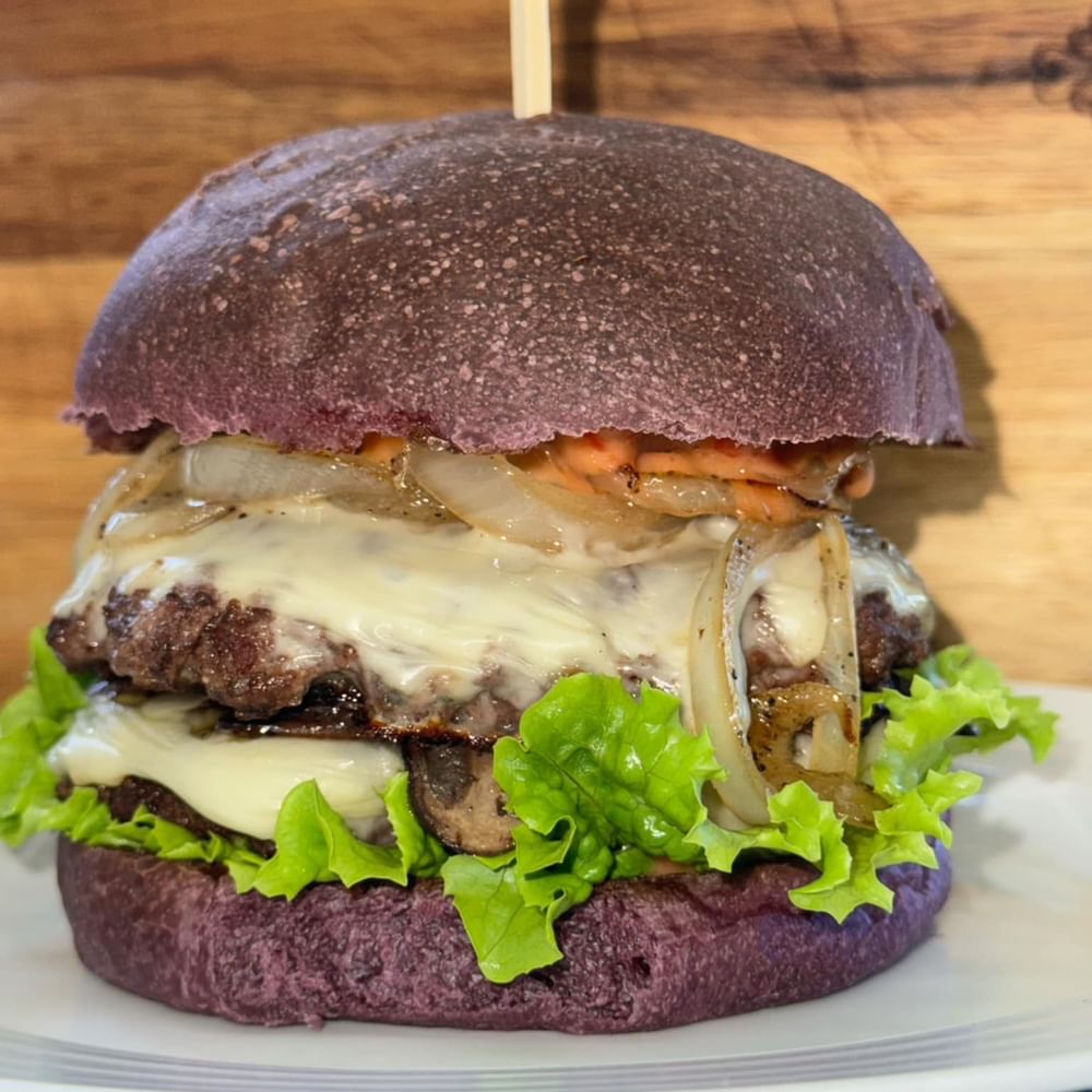 Da Fun-Guy Burger