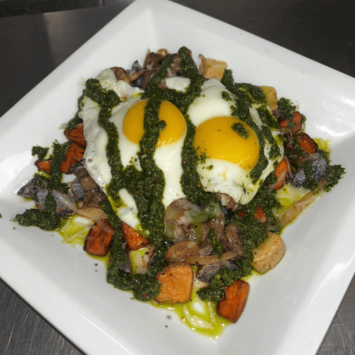 Chimichurri Steak Skillet