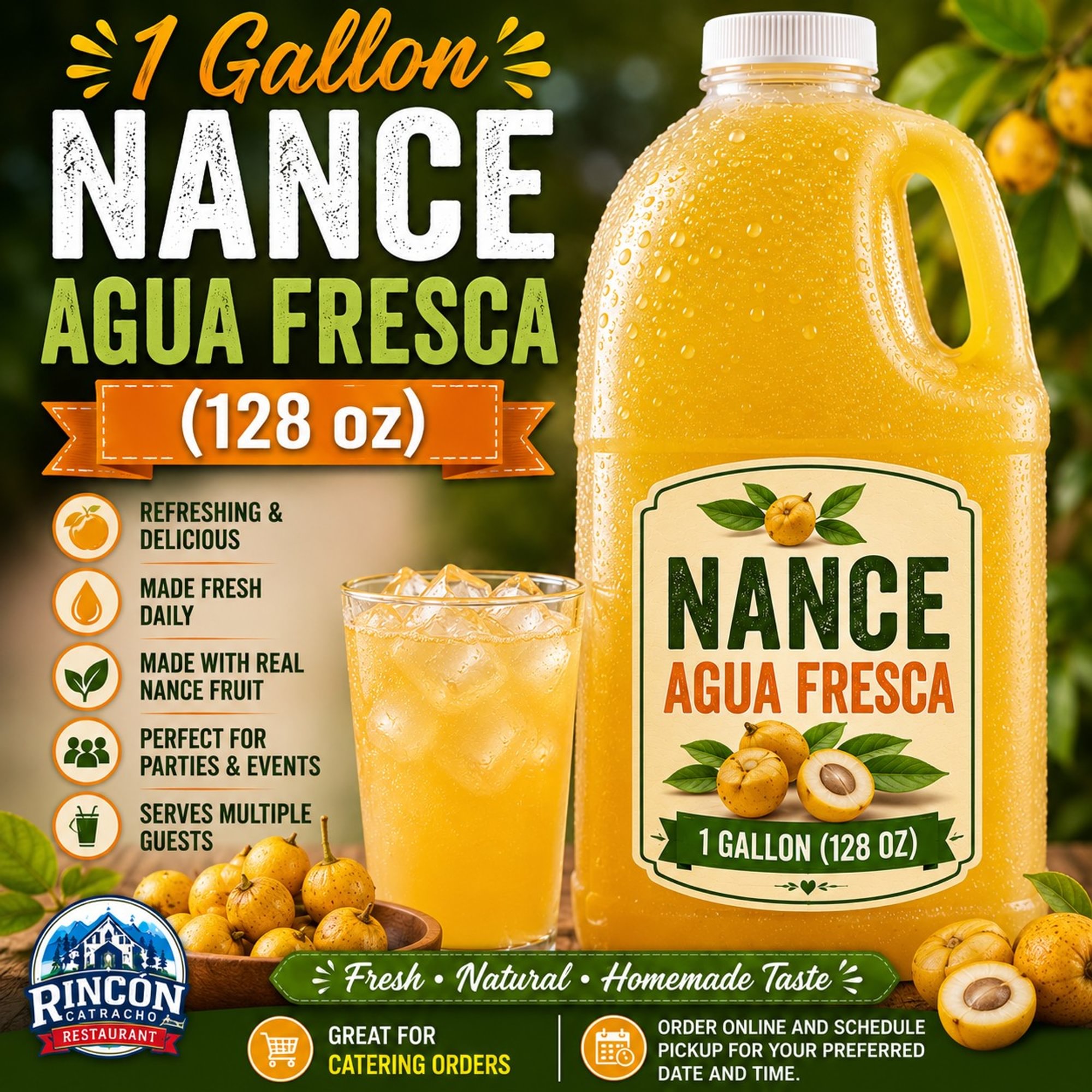 1 Gallon Nance Juice (128 oz)