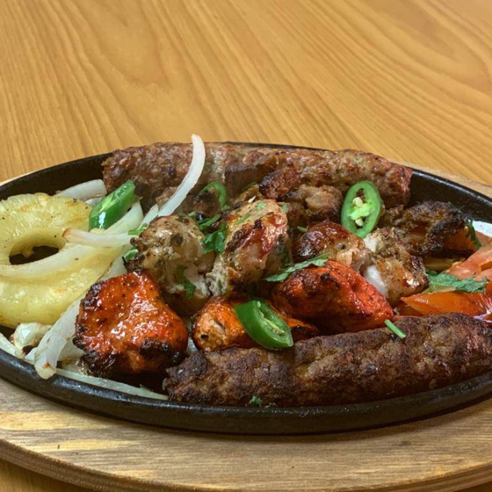 3 Bite BBQ Platter - 7 Kabobs (21 Bits)