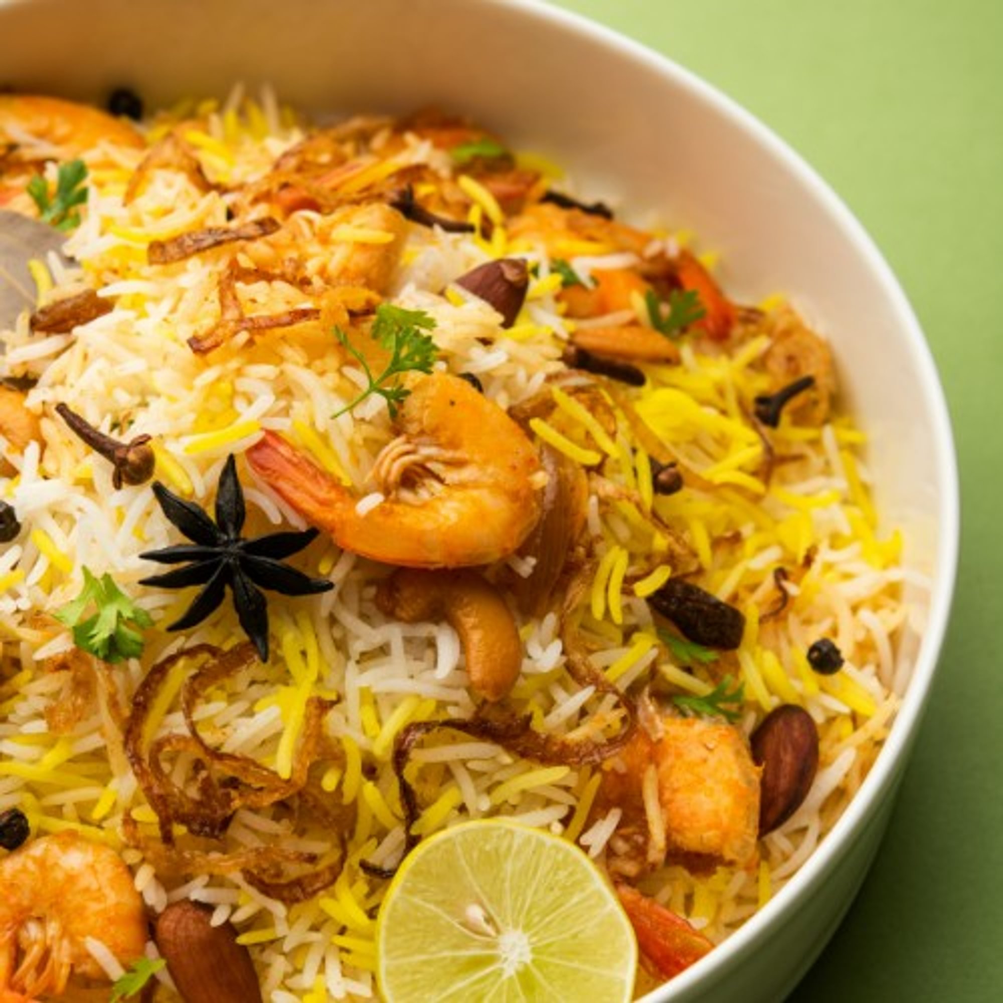 Shrimp Biryani