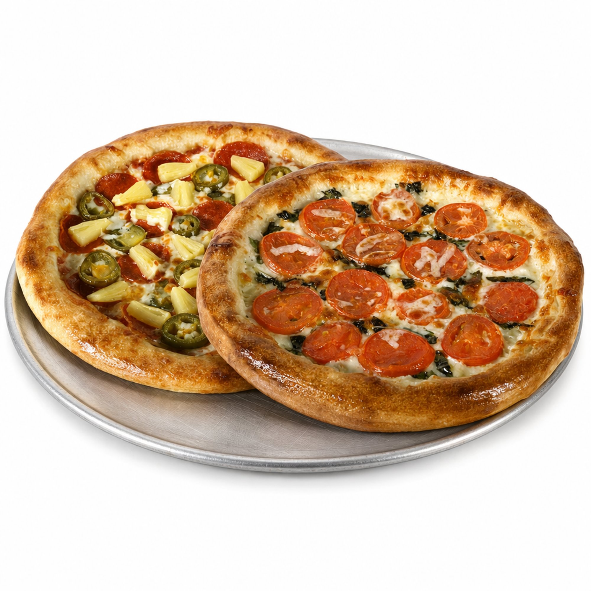2 Small 2-Topping Pizzas