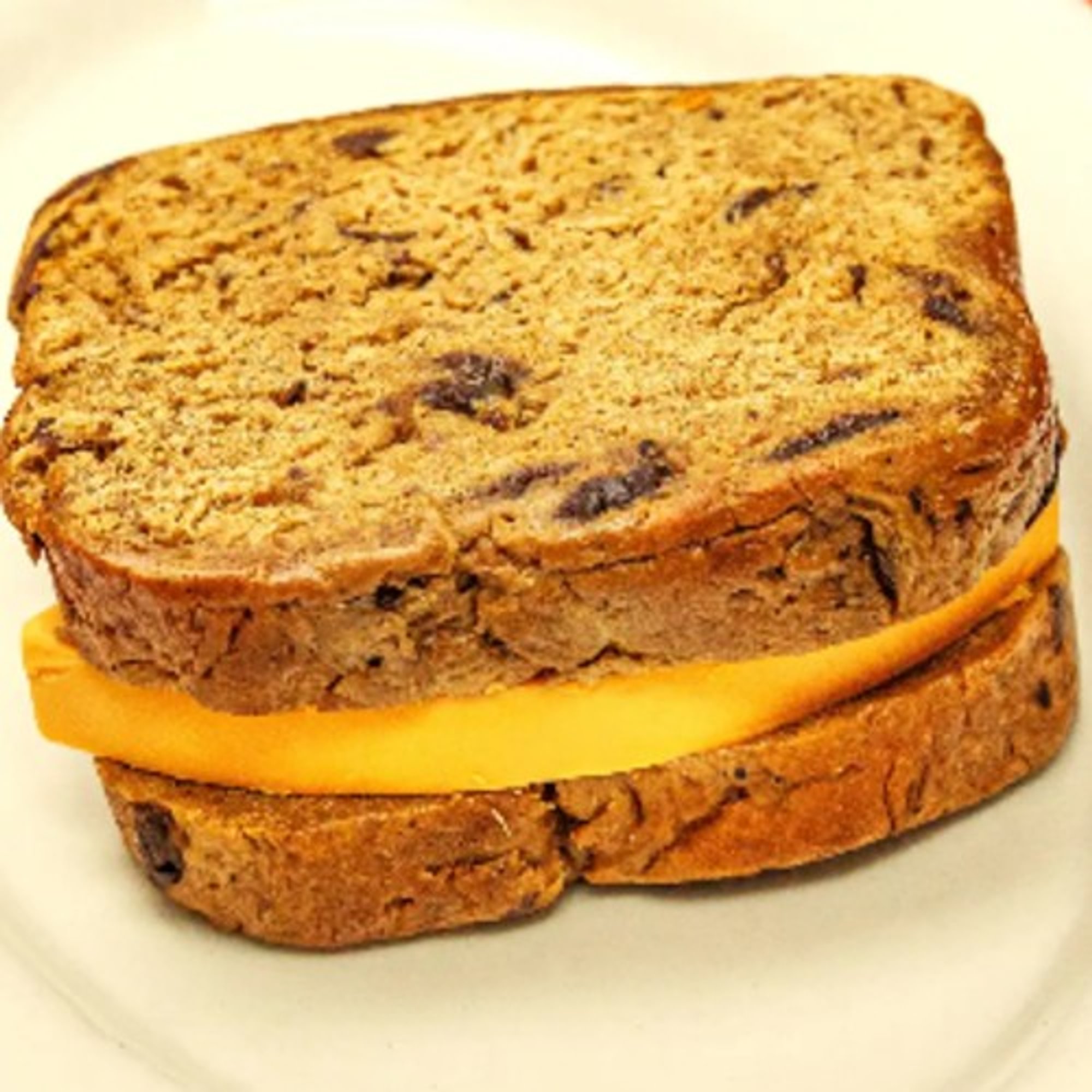 Jamaican Spiced Bun & Cheese Sandwich