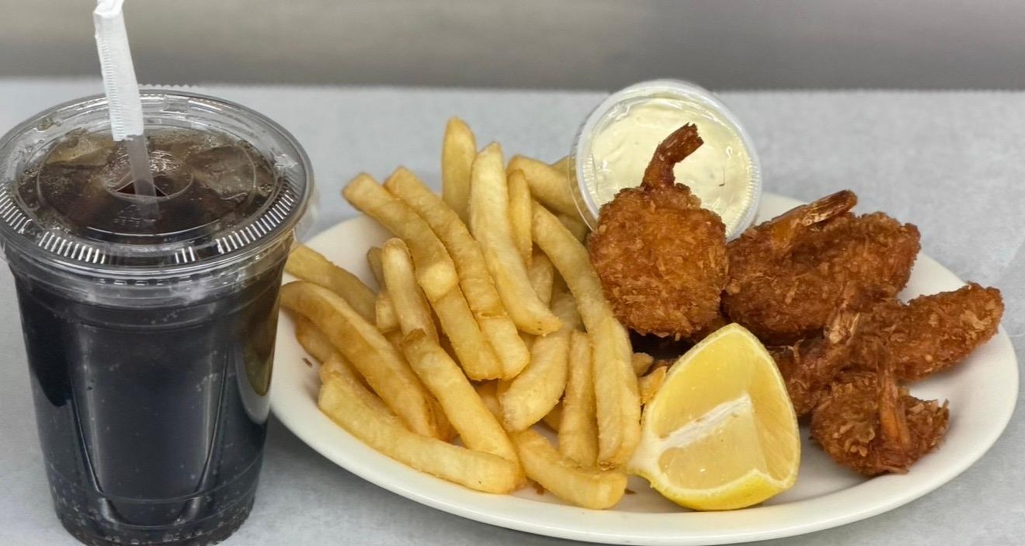 Fried Shrimp (7) Combo FF