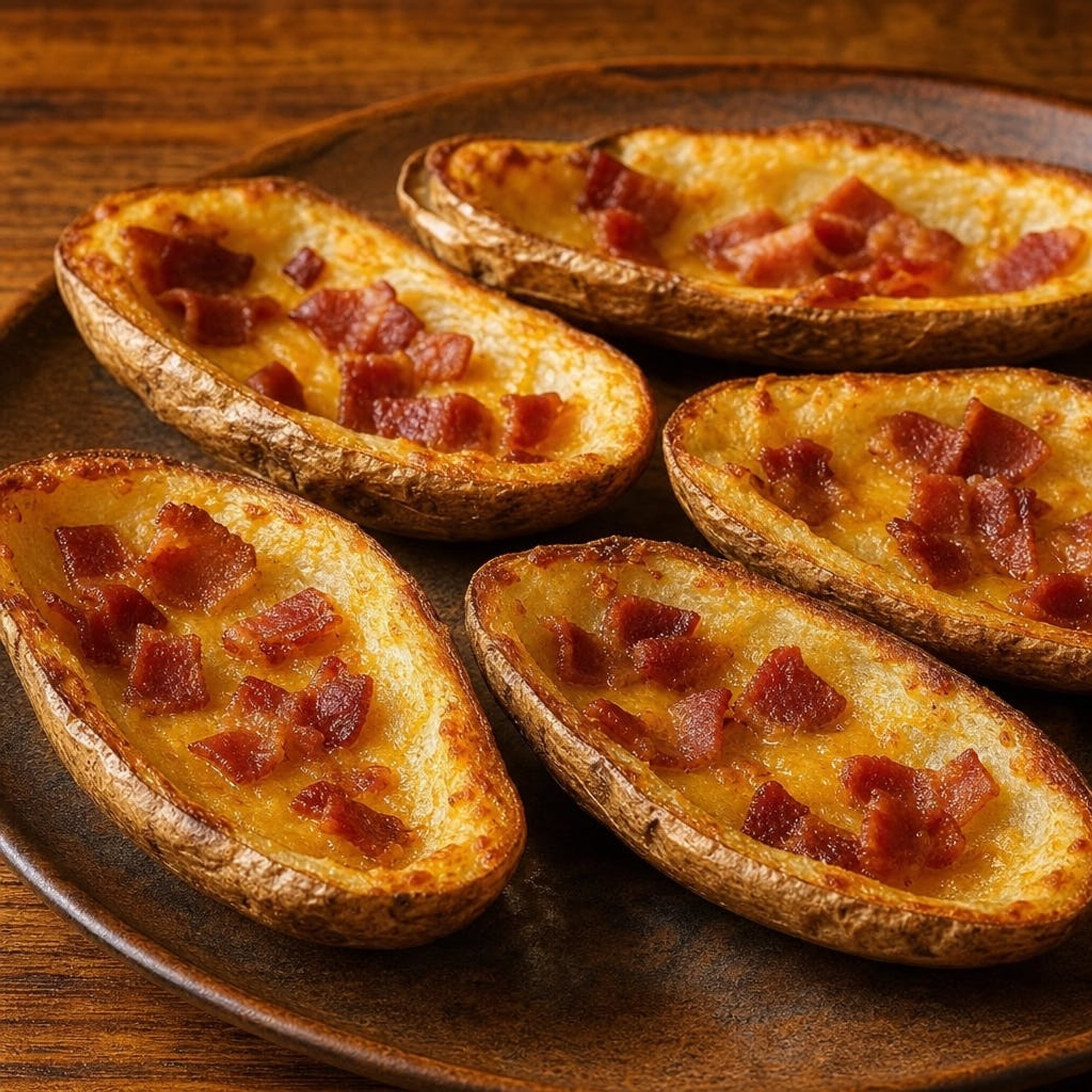 Potato Skins with Bacon