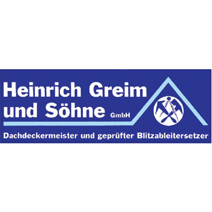 Logo von Dachdeckerei Heinrich Greim & Söhne GmbH