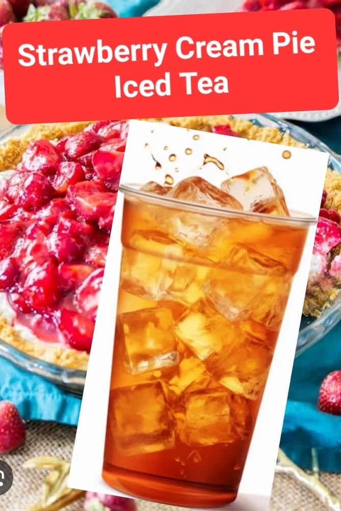 Strawberry Cream Pie Tea