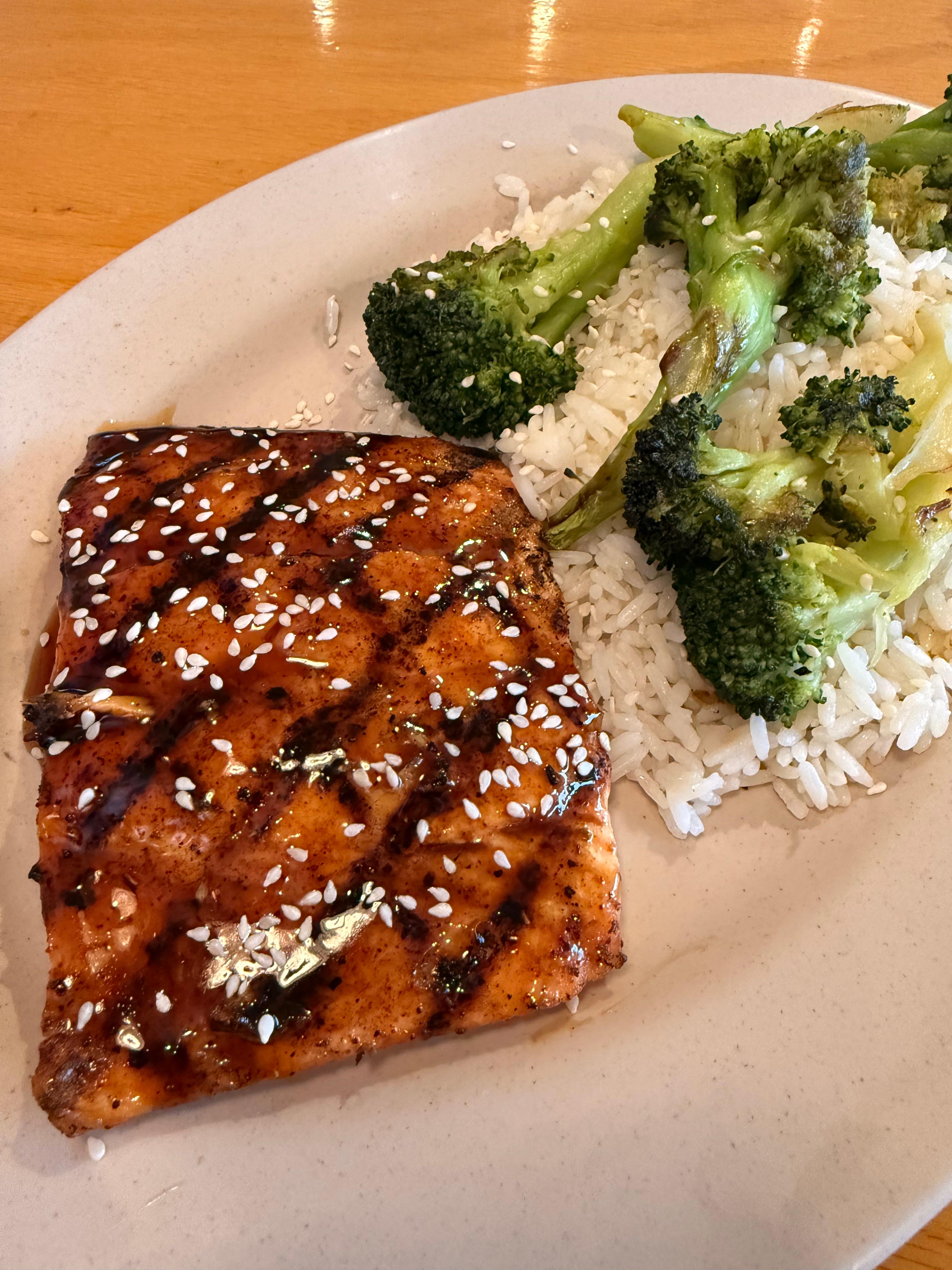 Teriyaki Glazed Salmon