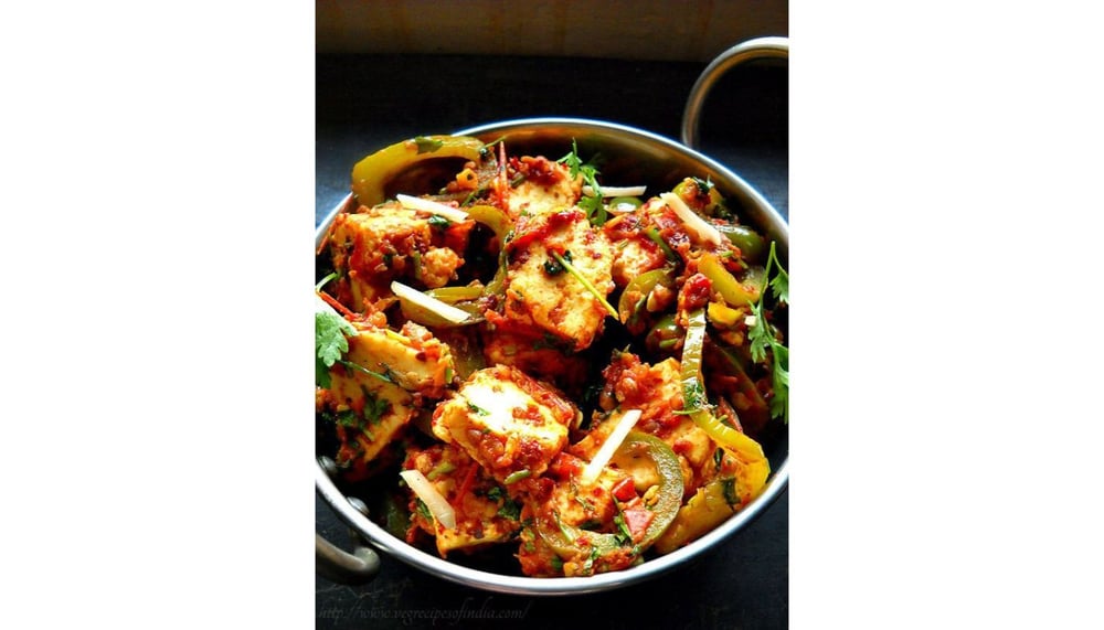 Kadai Paneer - Non Vegan, Gluten free