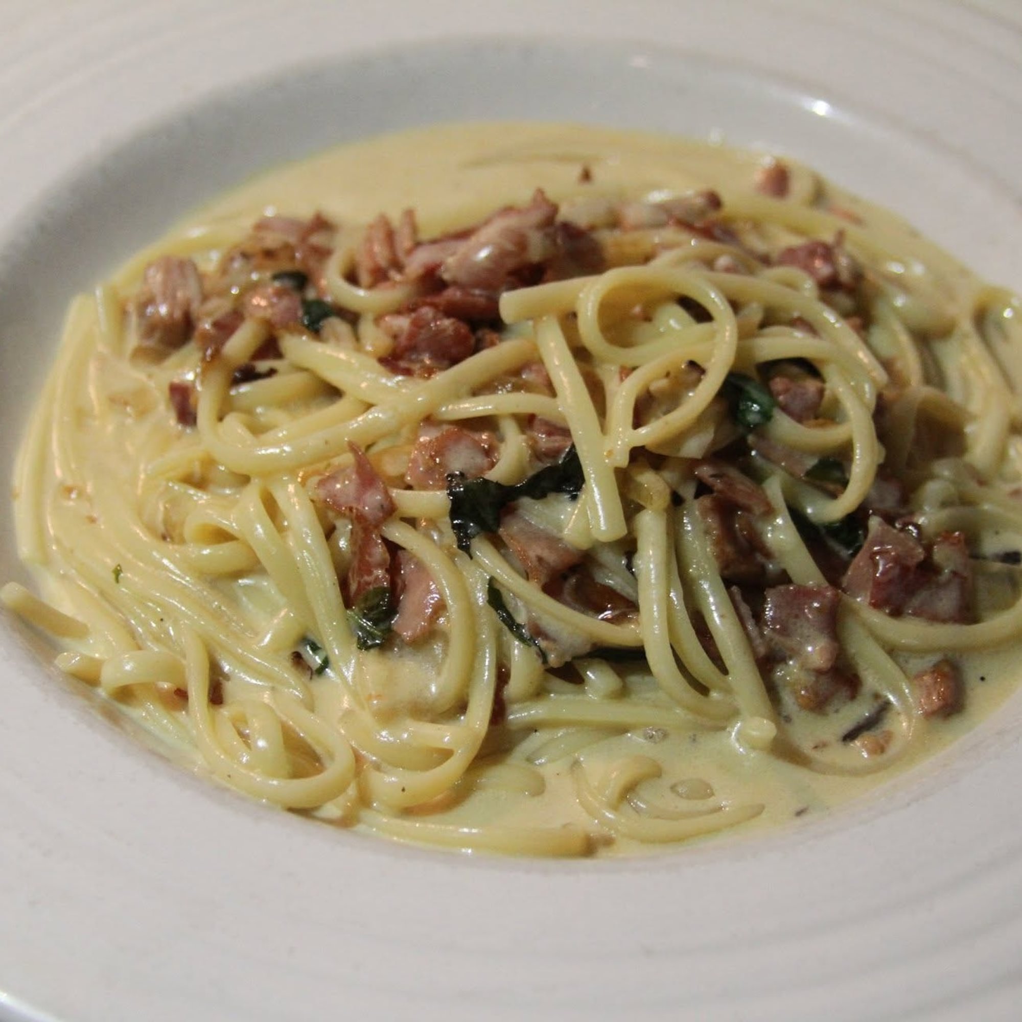 Linguine Carbonara
