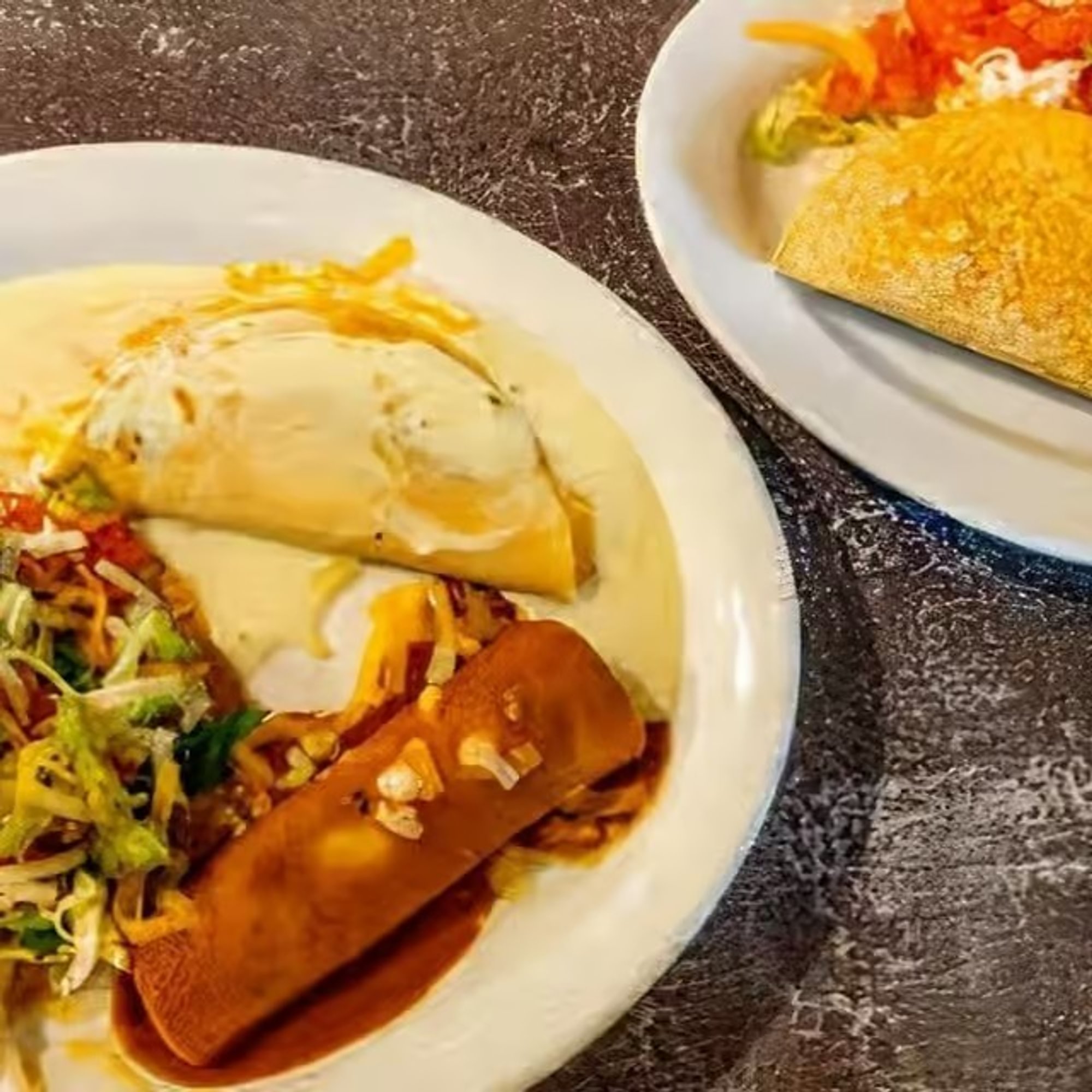 One Chalupa, One Cheese Taco, One Beef Taco & One Beef Enchilada