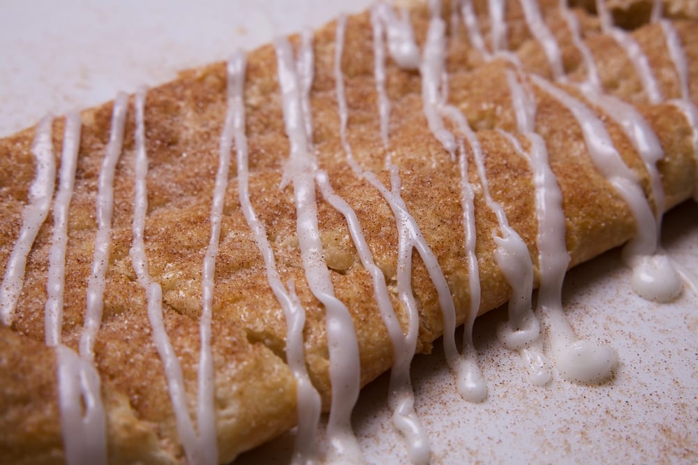 Cinnamon Sticks With Icing