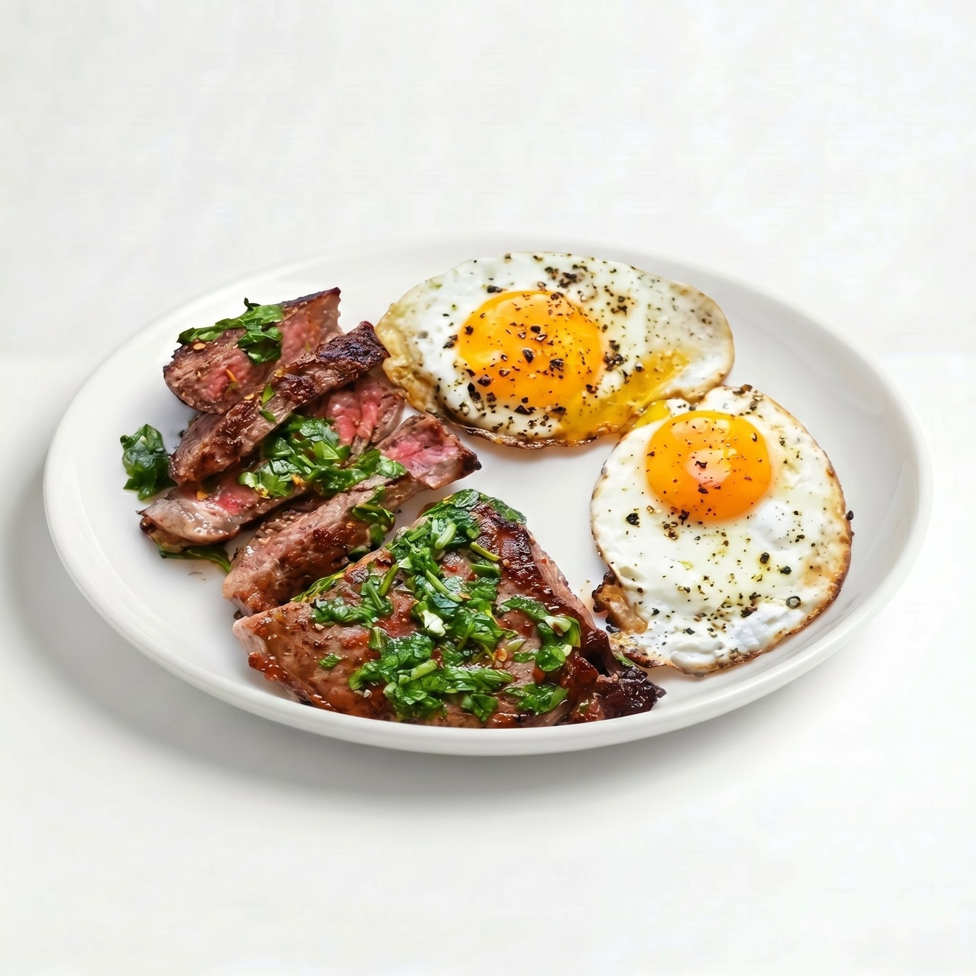 Bistec con Huevos (Steak and Eggs)