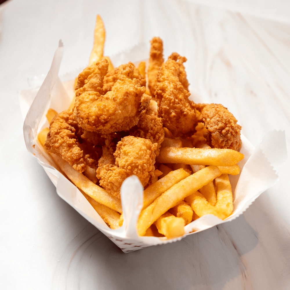Fried Shrimp Basket (8 Pieces)