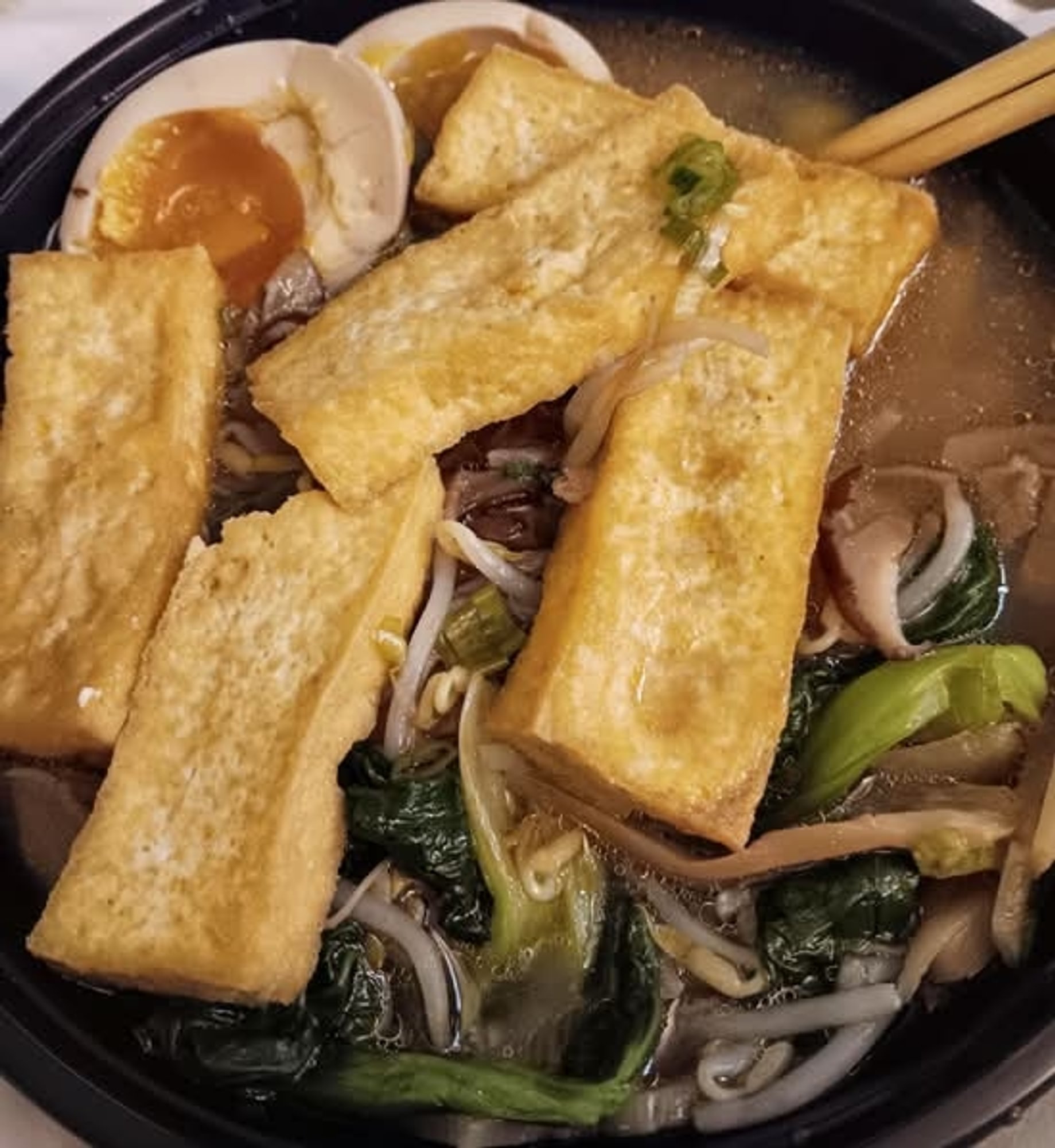 Fried Tofu Ramen