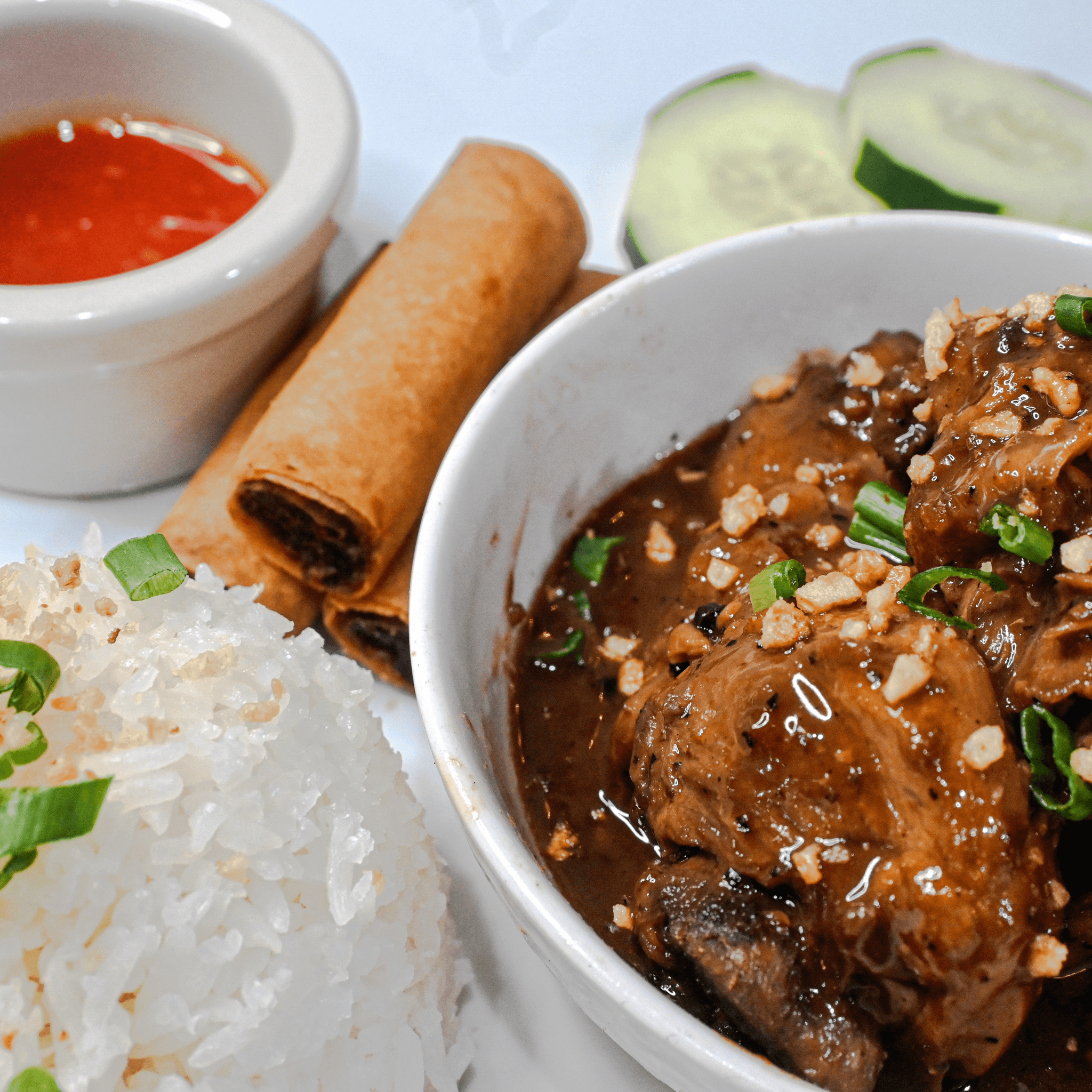 Chicken Adobo Plate