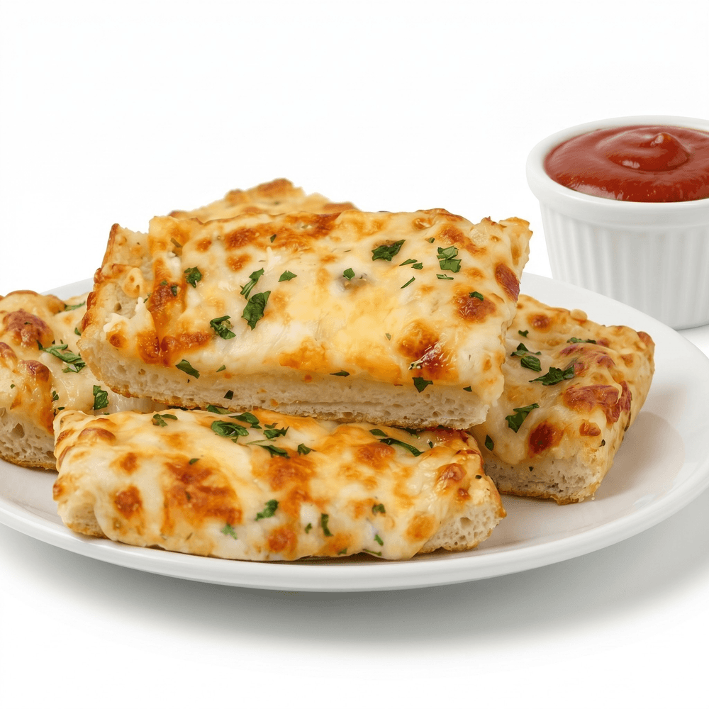 Garlic Bread with Melted Mozzarella