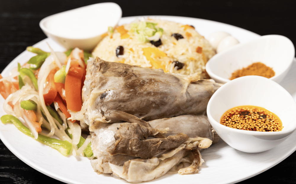 6-Hour Braised Lamb Shank Pilaf 六小时慢炖羊腿手抓饭