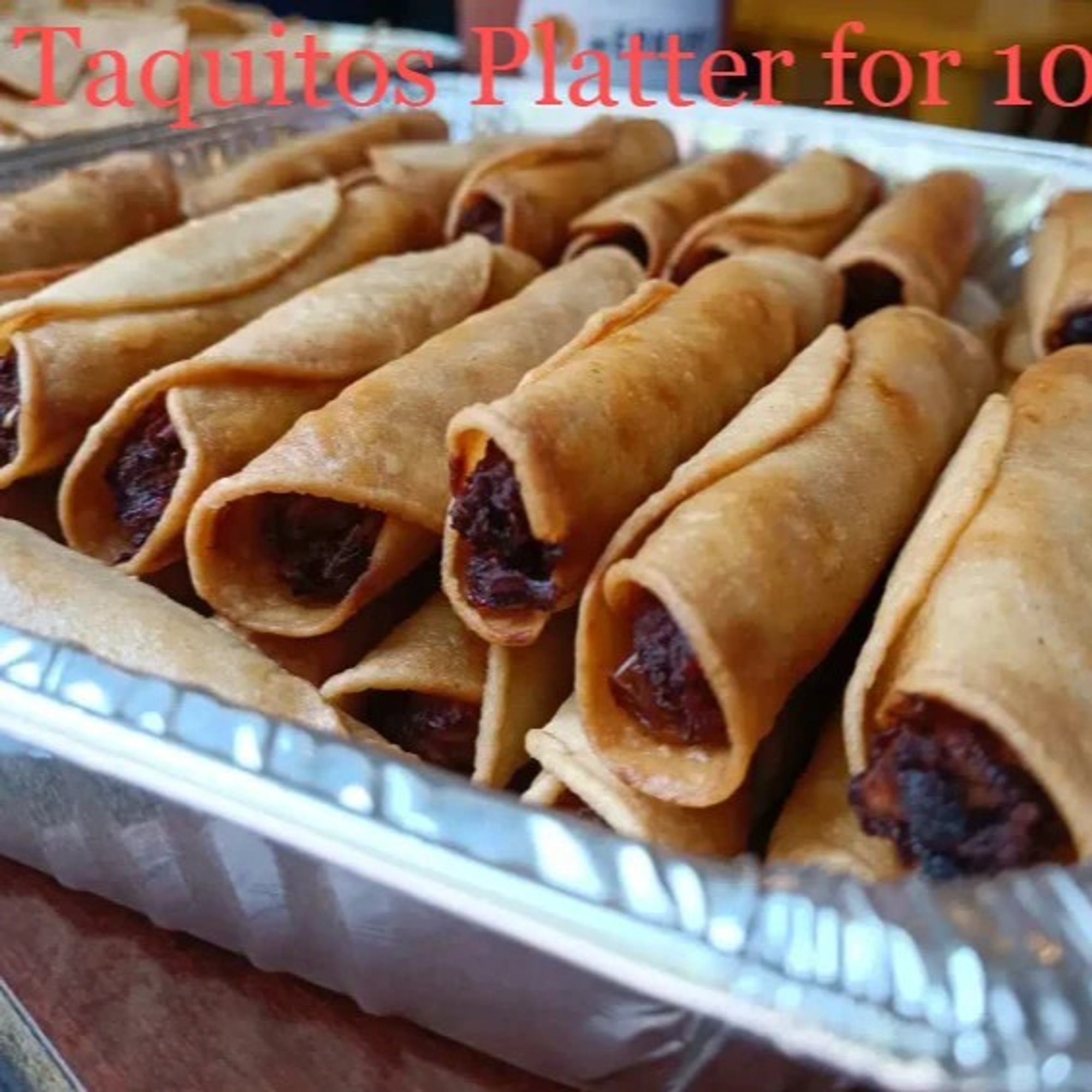 Taquitos Appetizer Platter
