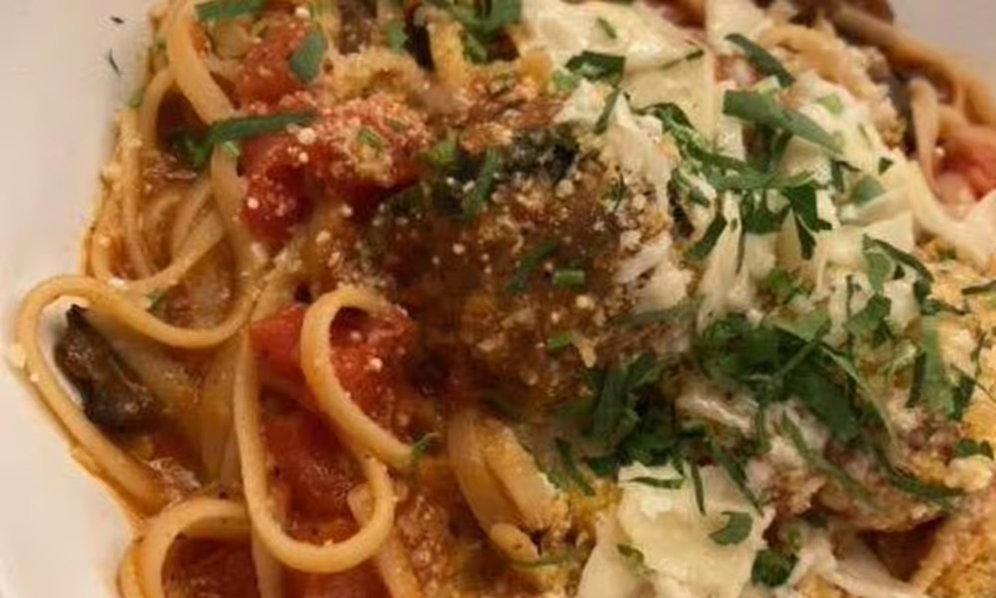 Meatballs Linguini