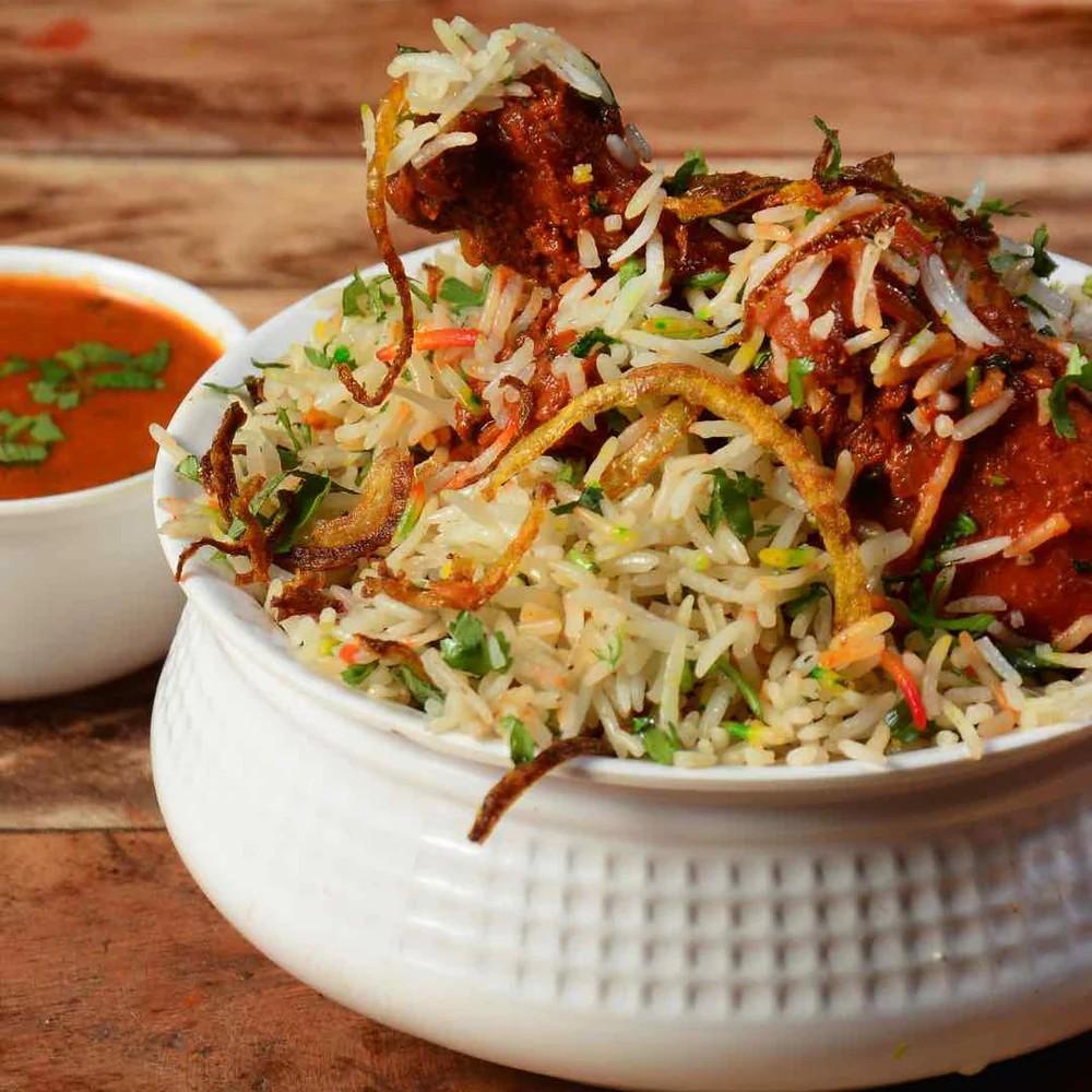 Gongura Chicken Biryani