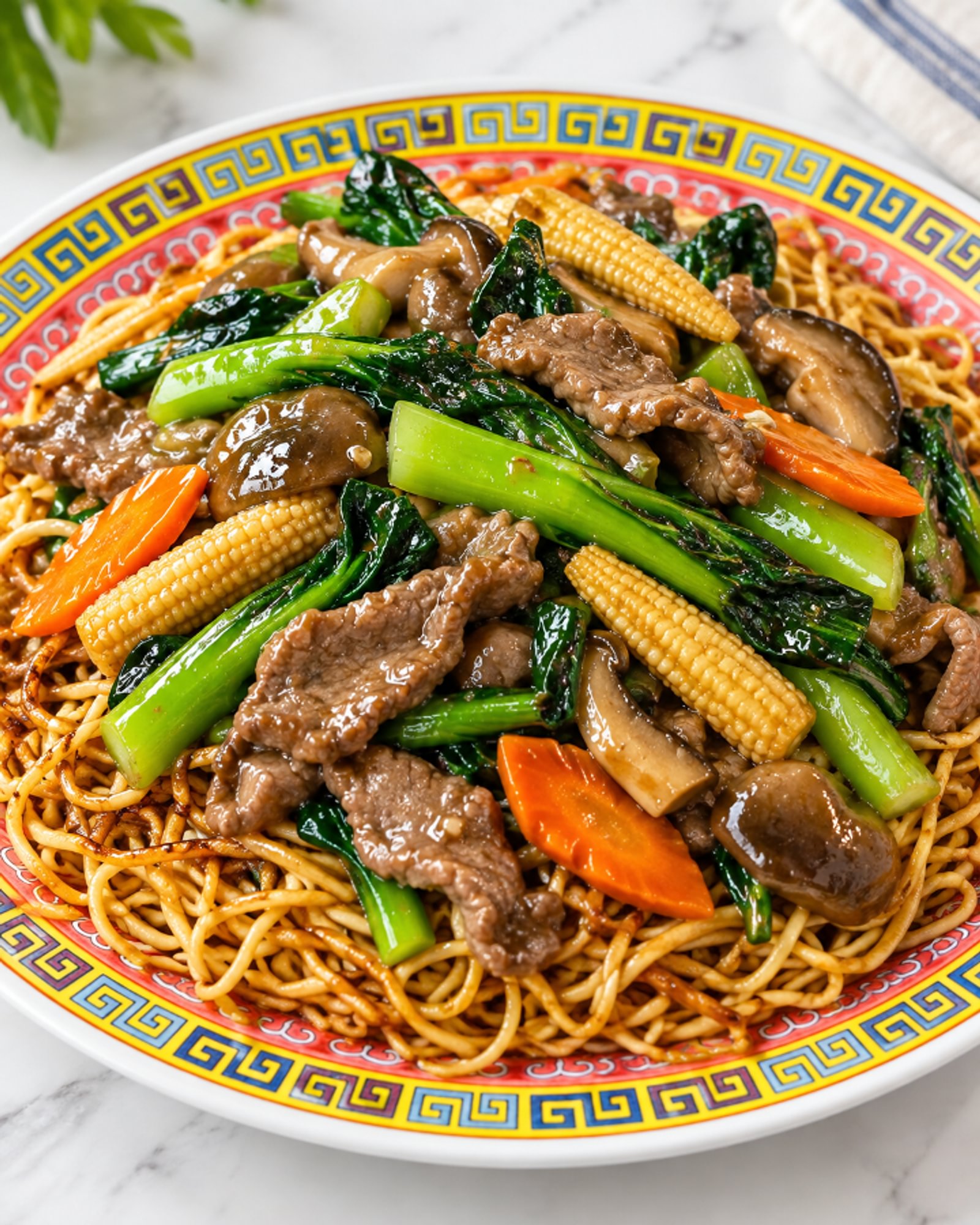 蚝油牛面 148.Beef with Oyster Sauce Chow Mein