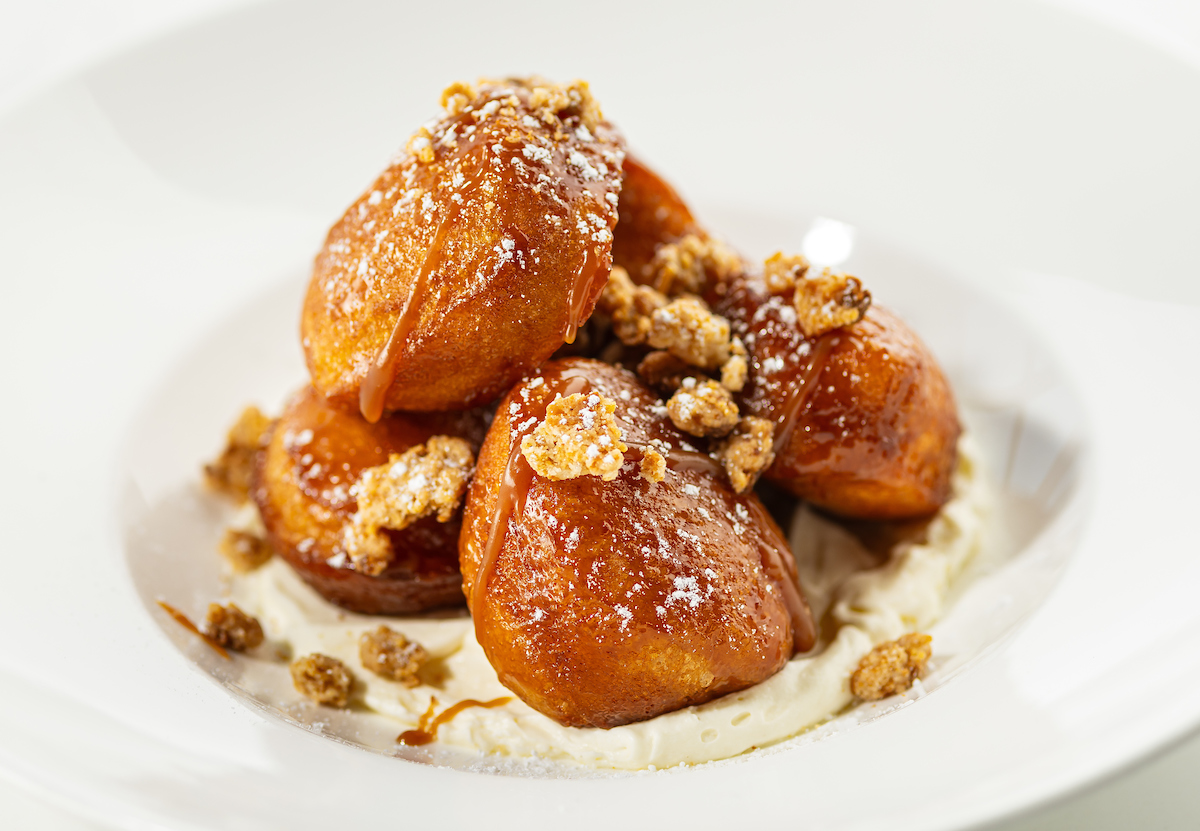 SALTED CARAMEL DOUGHNUTS