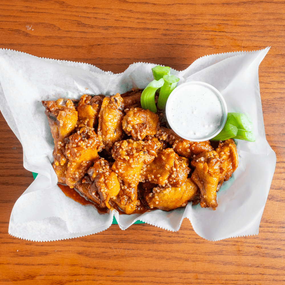 Our Award Winning Buffalo Style with Garlic