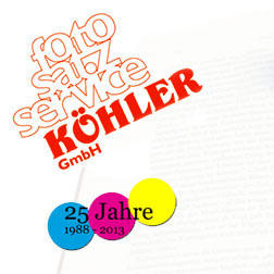 Logo von Fotosatz-Service Köhler GmbH