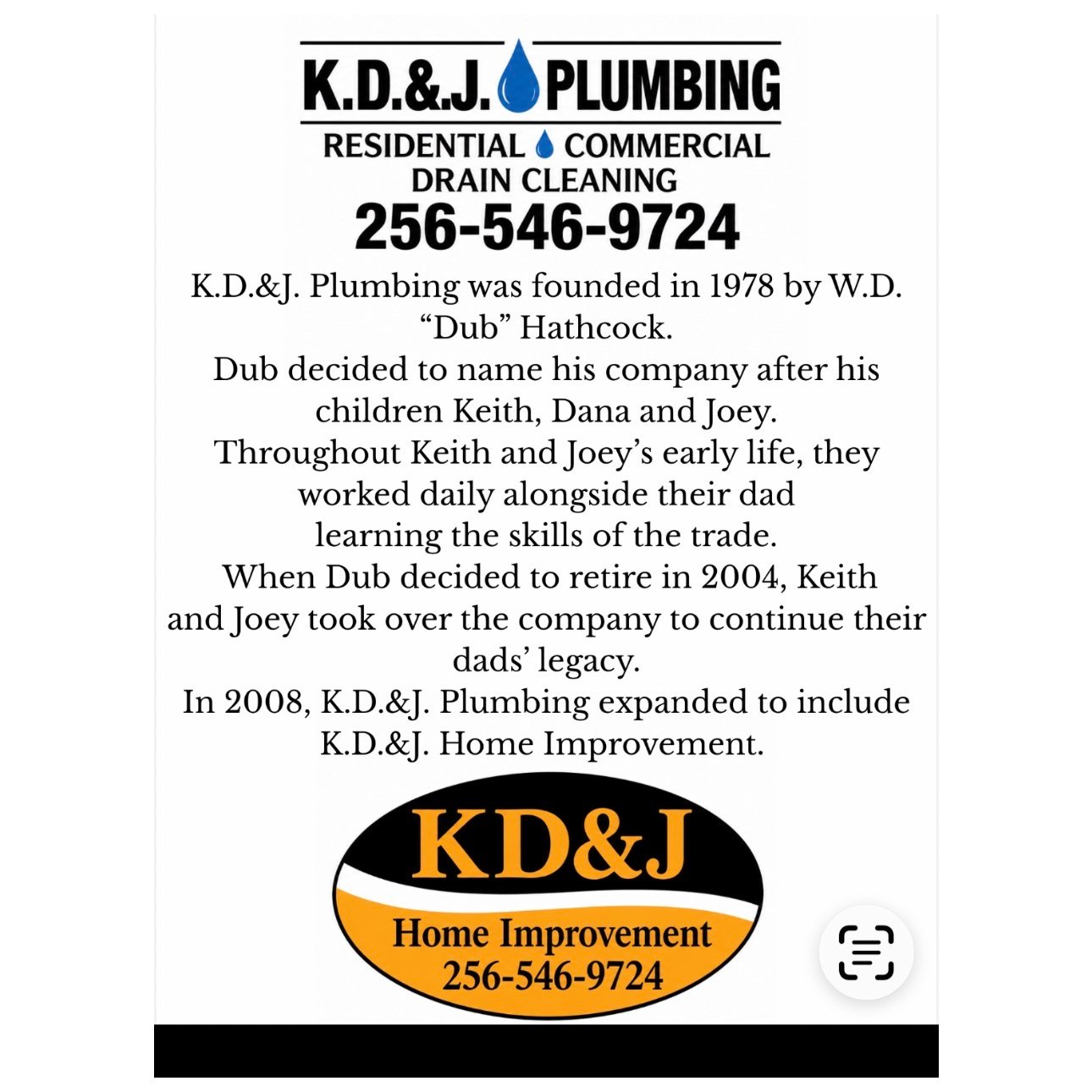 K D & J Plumbing