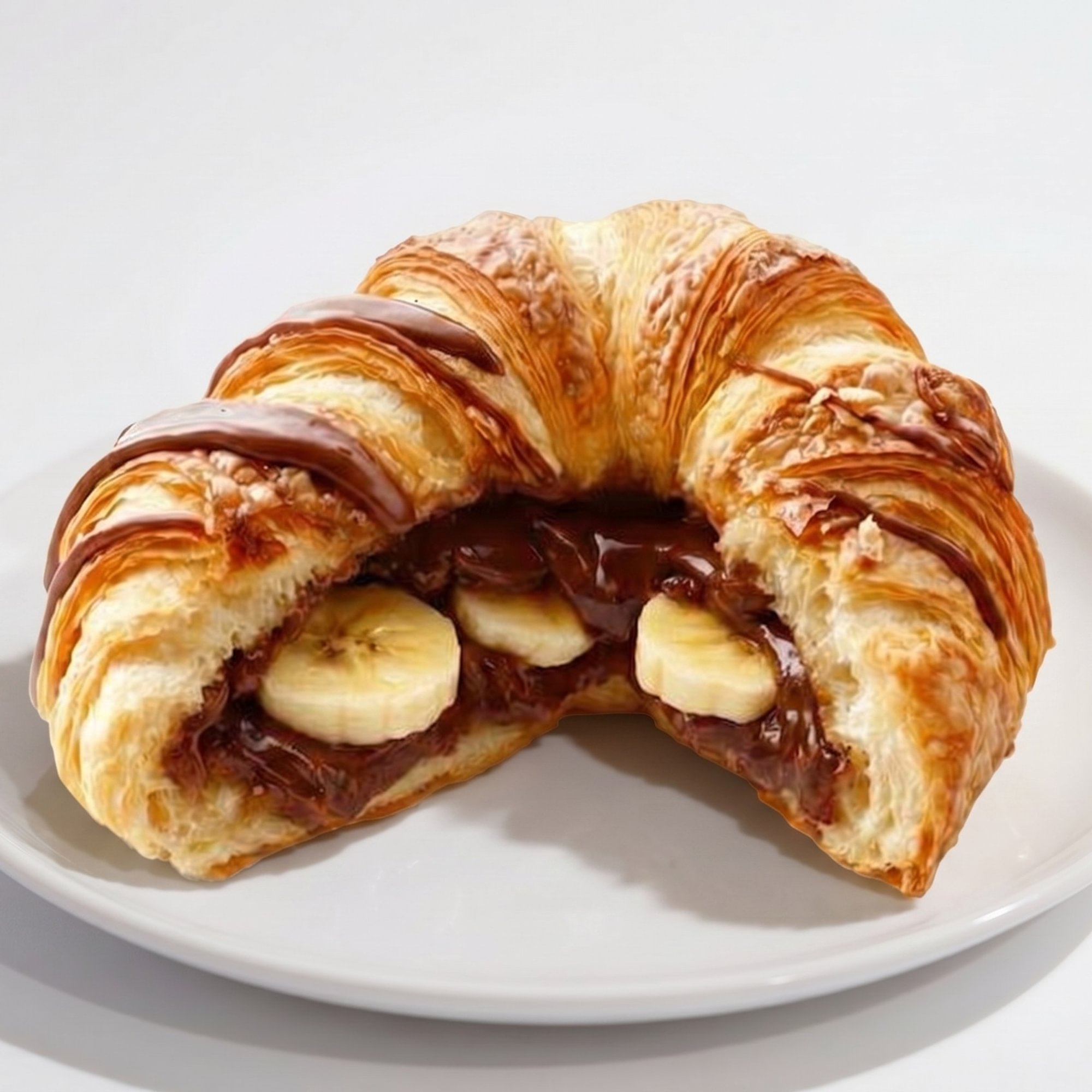 Nutella/Banana Croissant