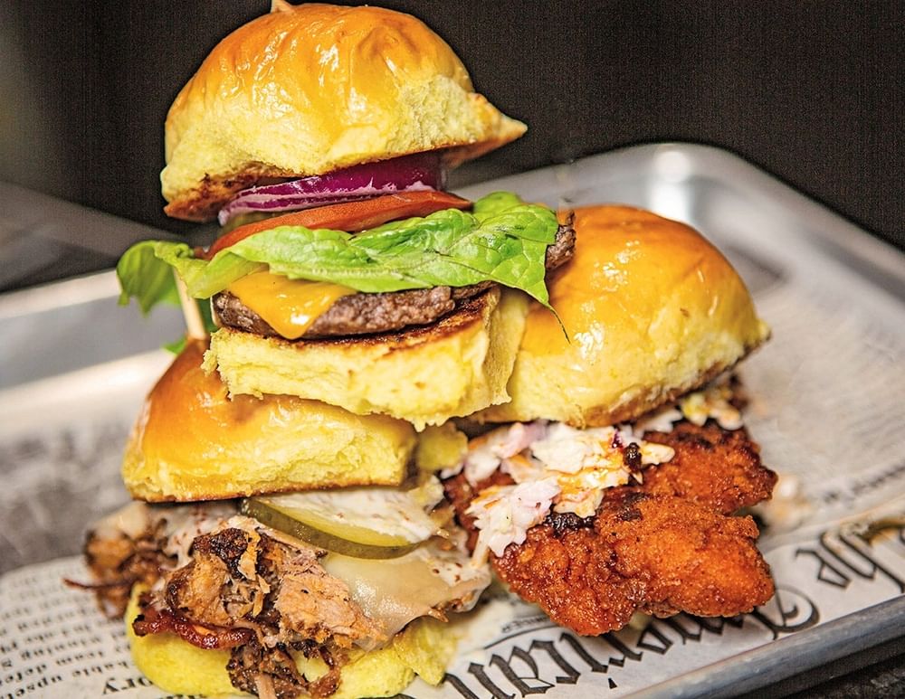 Trio of Sliders