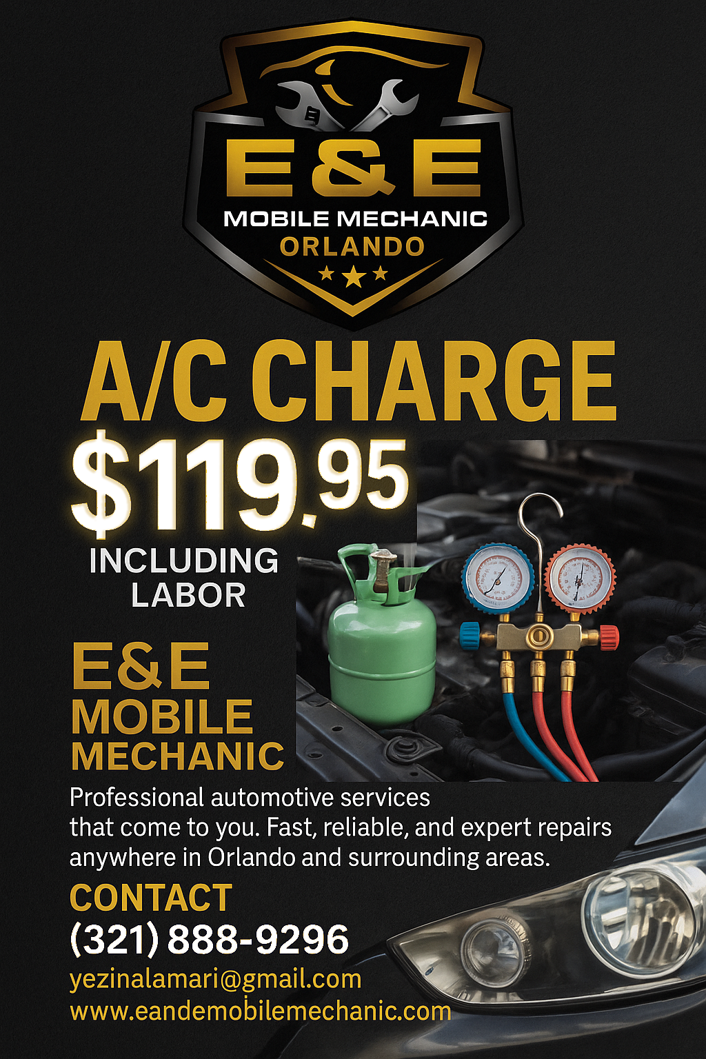 E and E Mobile Mechanic Orlando Image