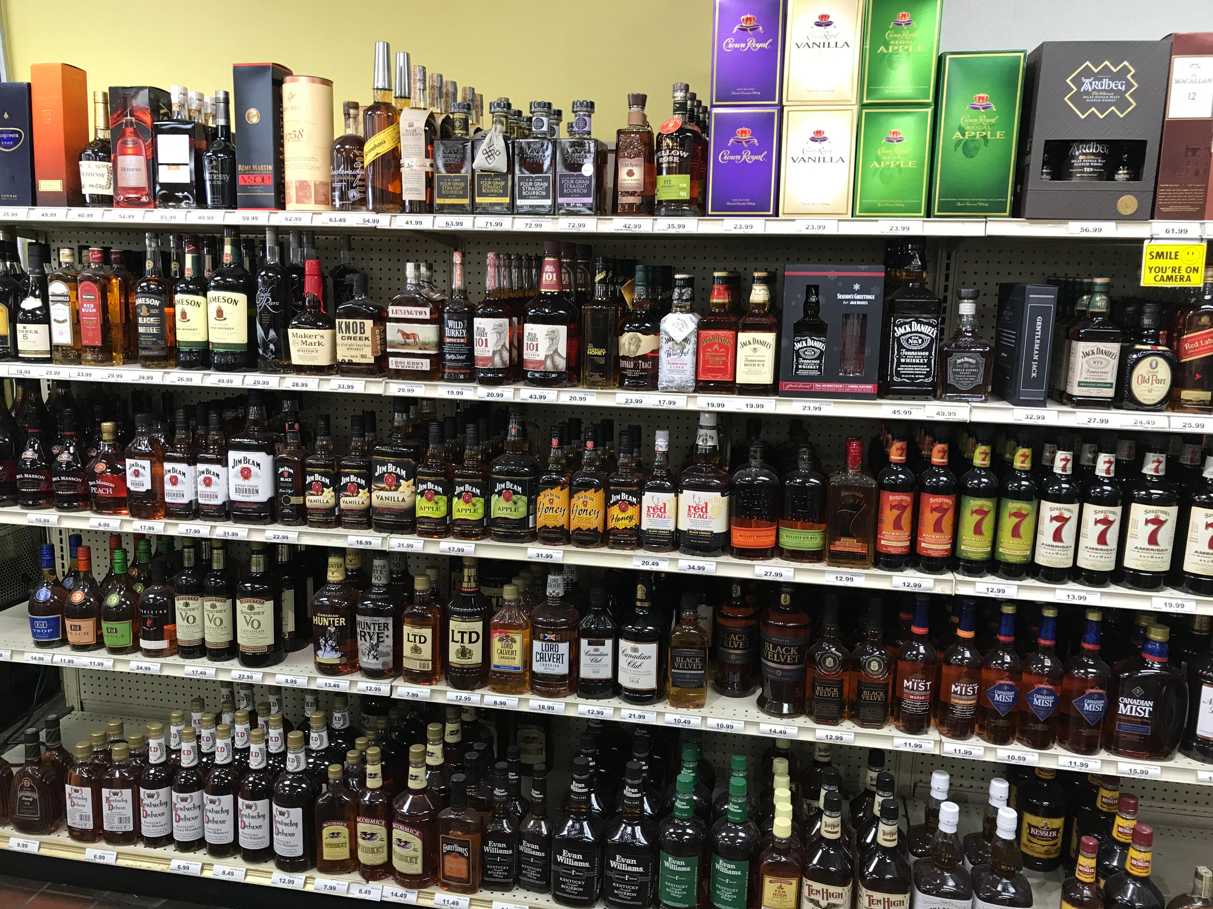 The Liquor Cabinet of Thornton Photo