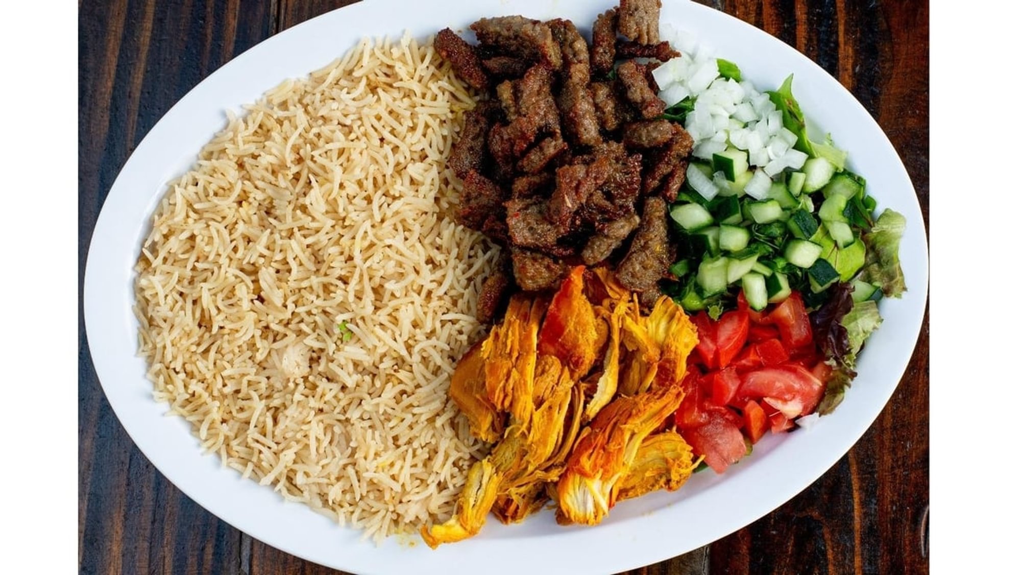 Gyro and Chicken Bowl