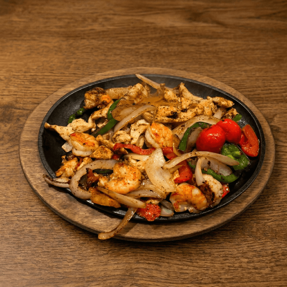 Chicken and Shrimp Fajitas