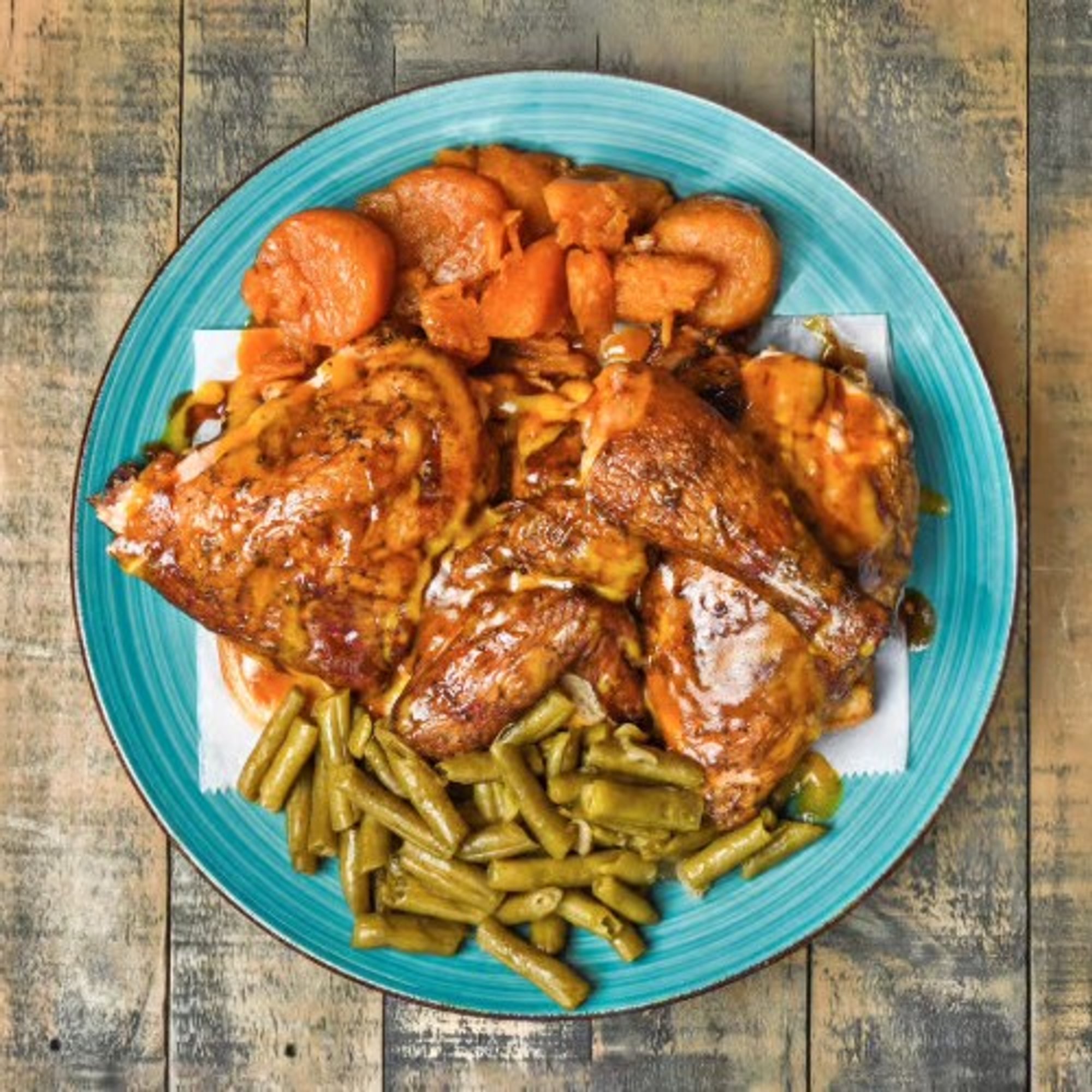 1/4 BBQ Chicken Dinner