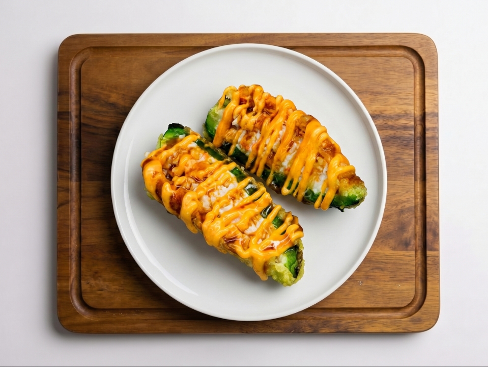 Jalapeno Tempura Heart Attack