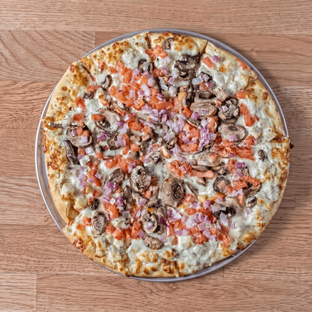 Garlic Chicken Pizza