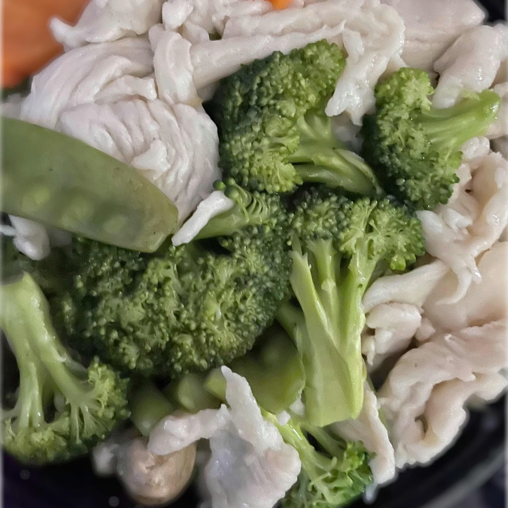 Steamed Chicken with Mixed Vegetables