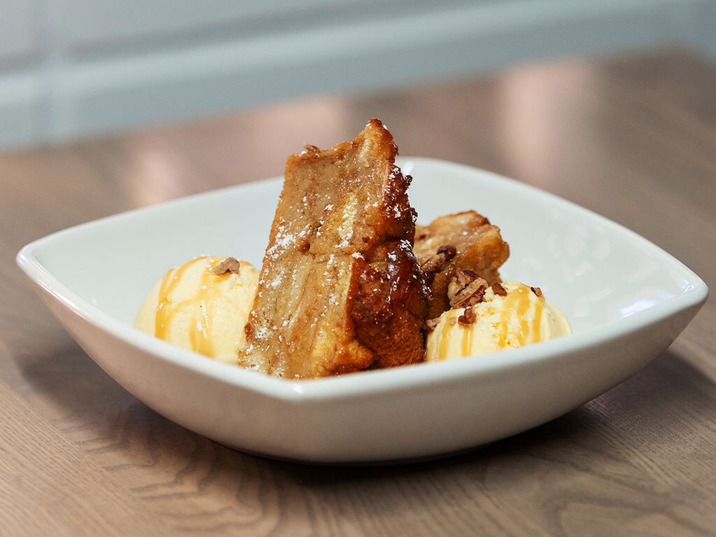 Cinnamon Bun Bread Pudding