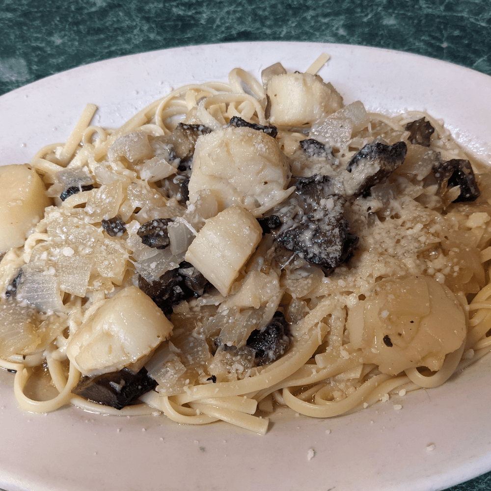 Linguine with Sea Scallops