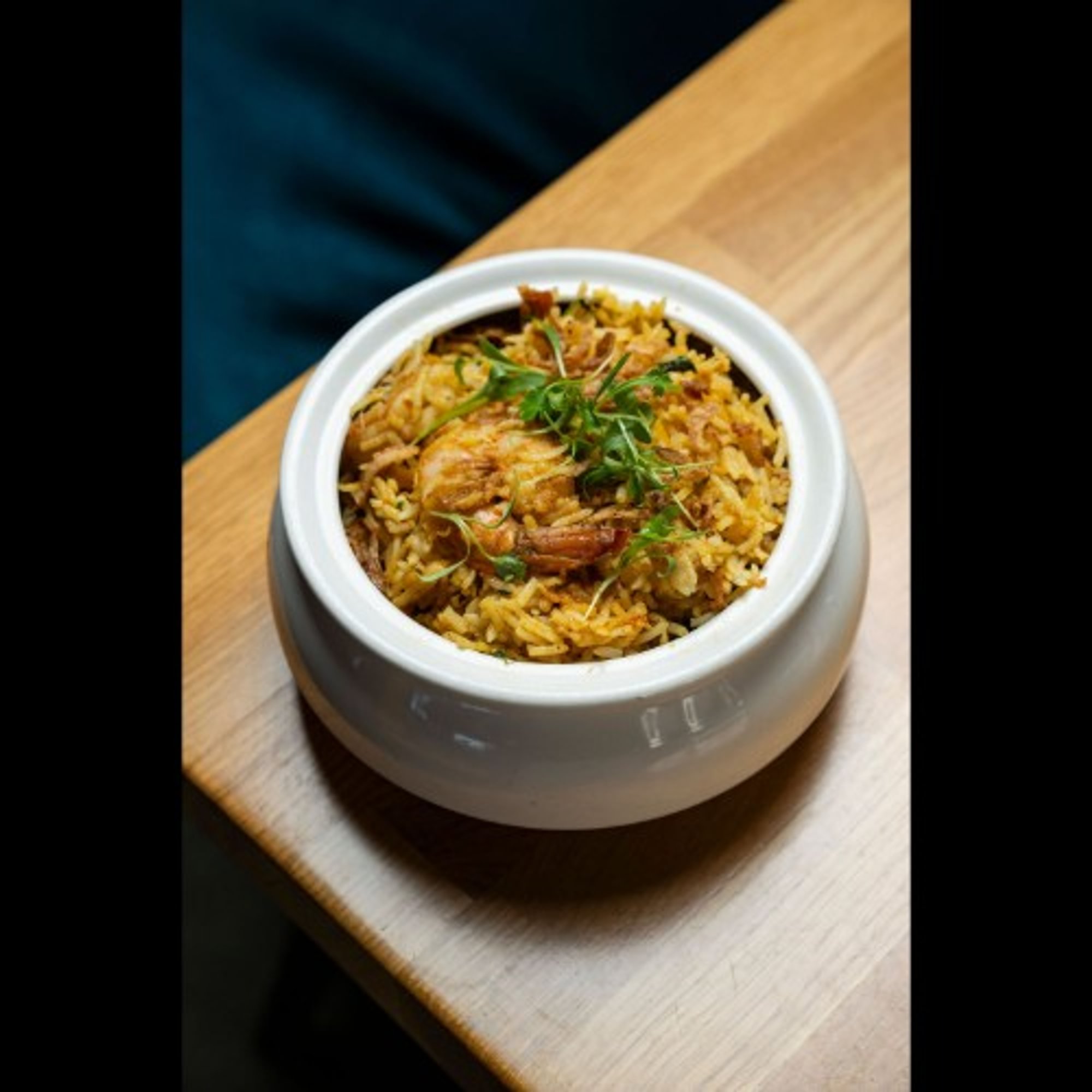Shrimp Tawa Pulao