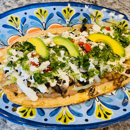 Grilled Chicken Huarache