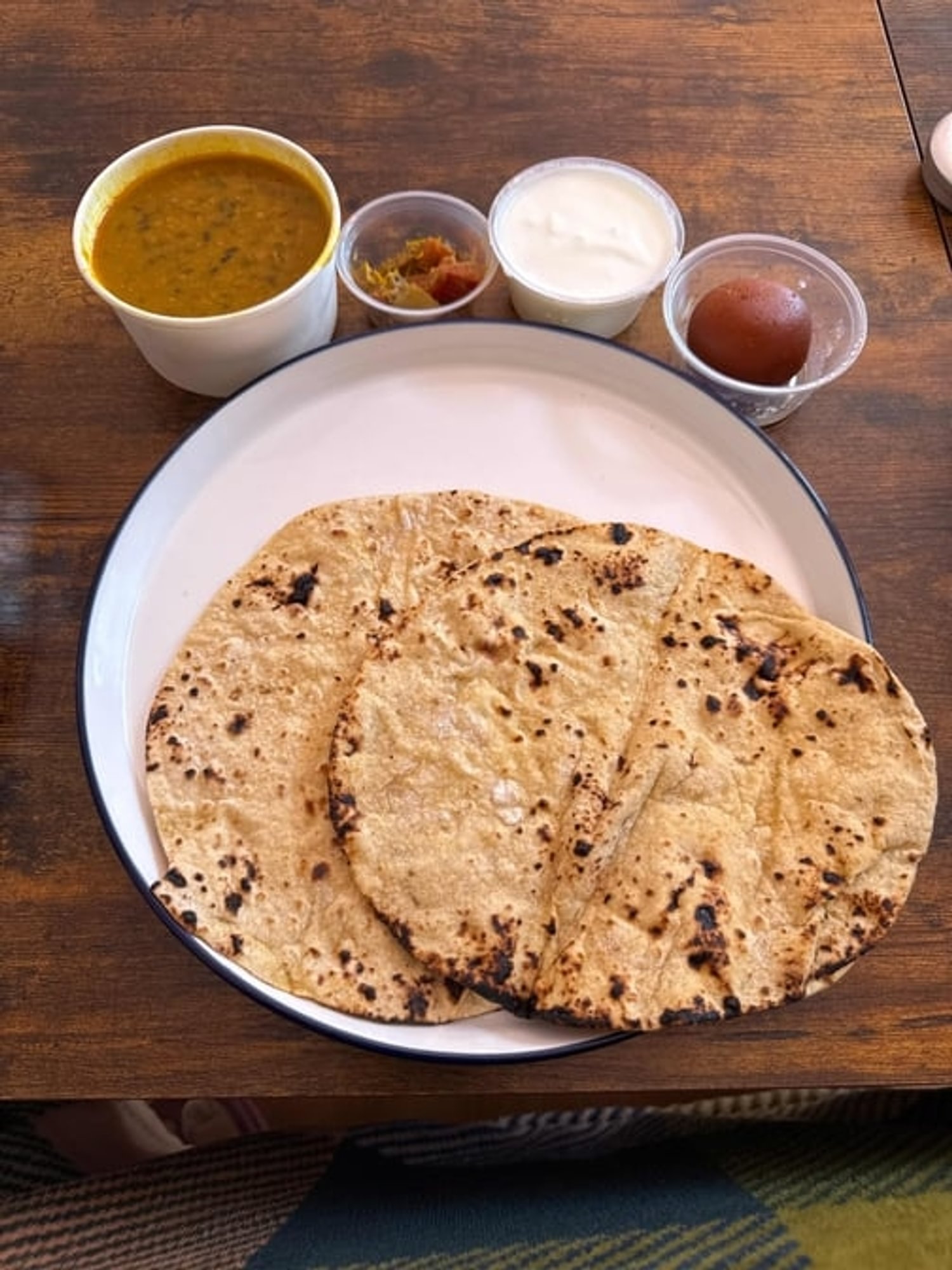 Veggie Jain Combo with Roti